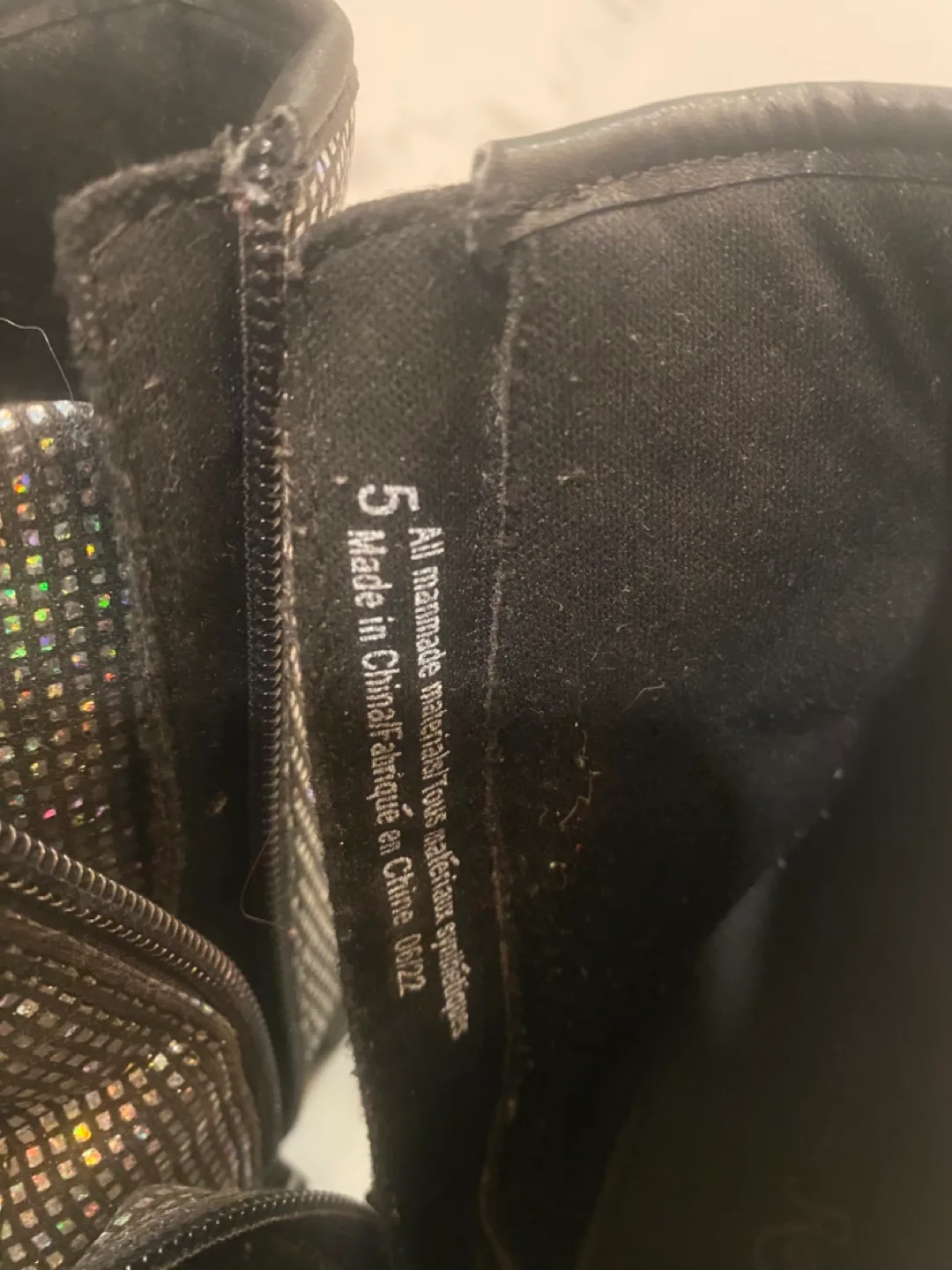 Sparkle Combat Boots image indicator(4)