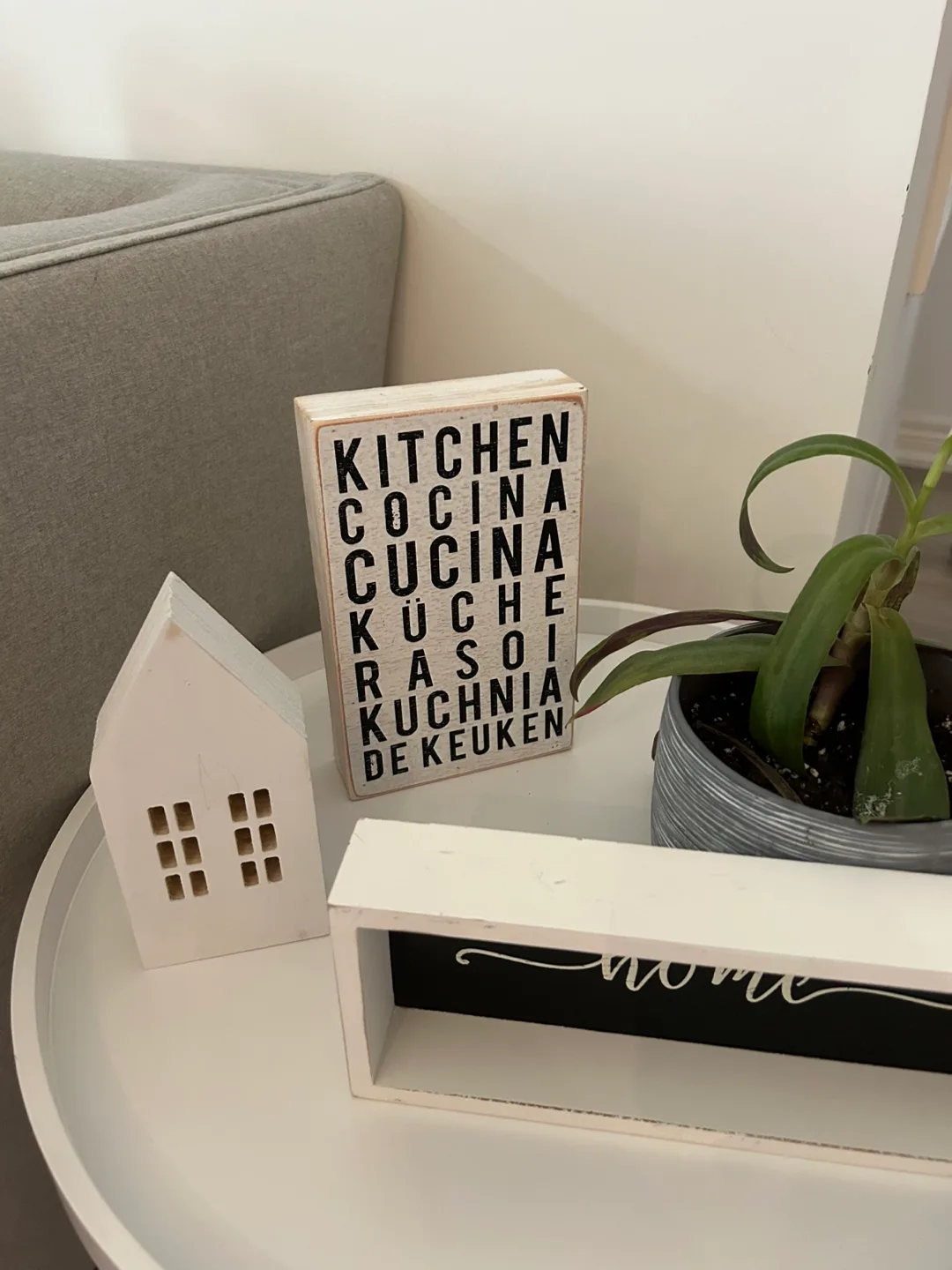 Farmhouse Decor Set: Wooden Signs & House image indicator(2)