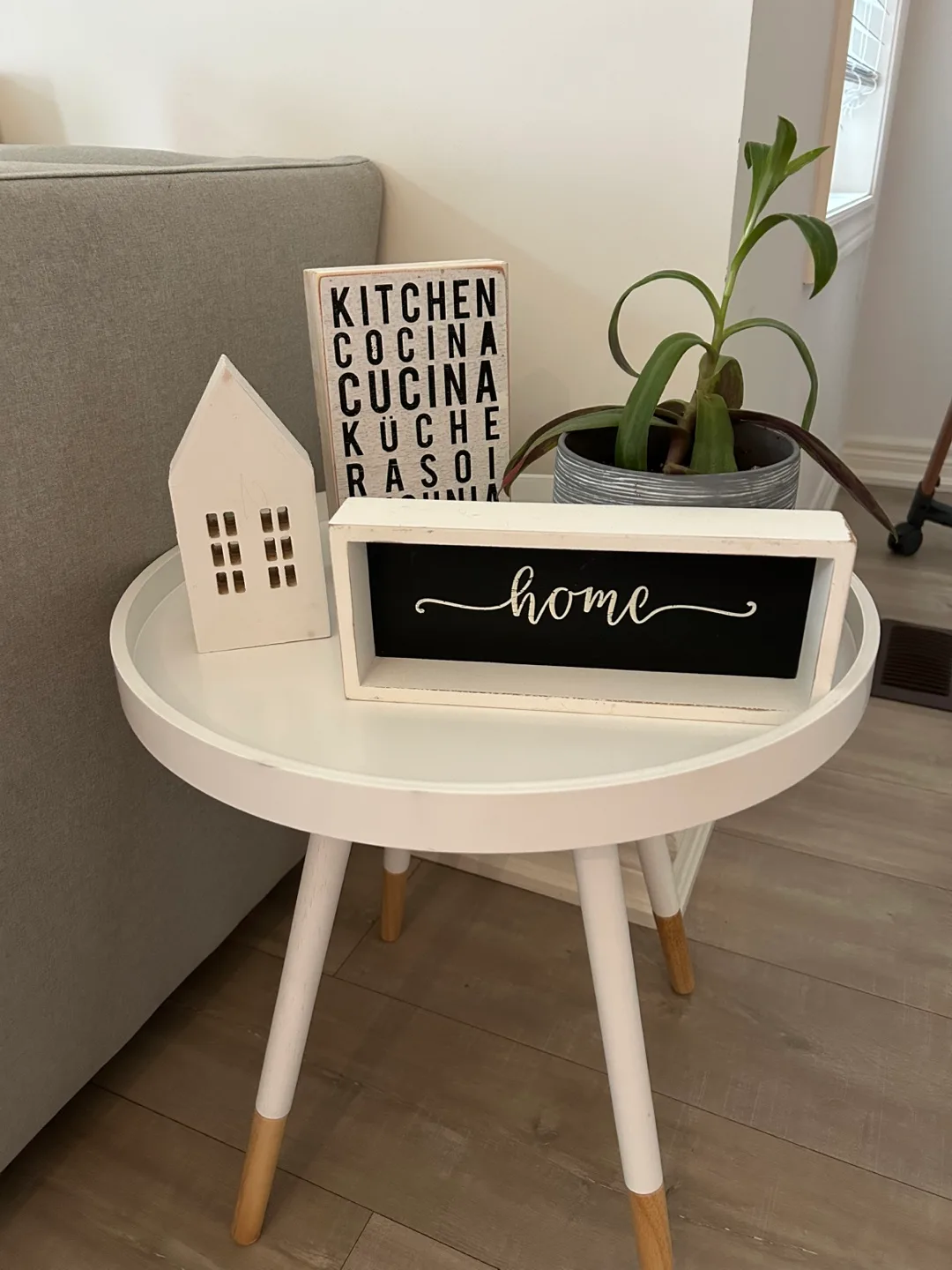 Farmhouse Decor Set: Wooden Signs & House image indicator(3)