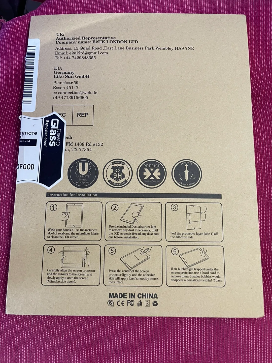 Glass Pro+ Premium Tempered Glass Screen Protector image indicator(2)