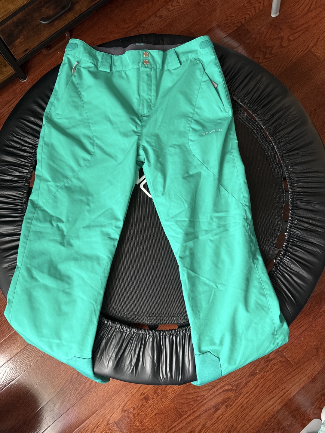 Girls' Spyder Size 20 Teal Green Snow Pants