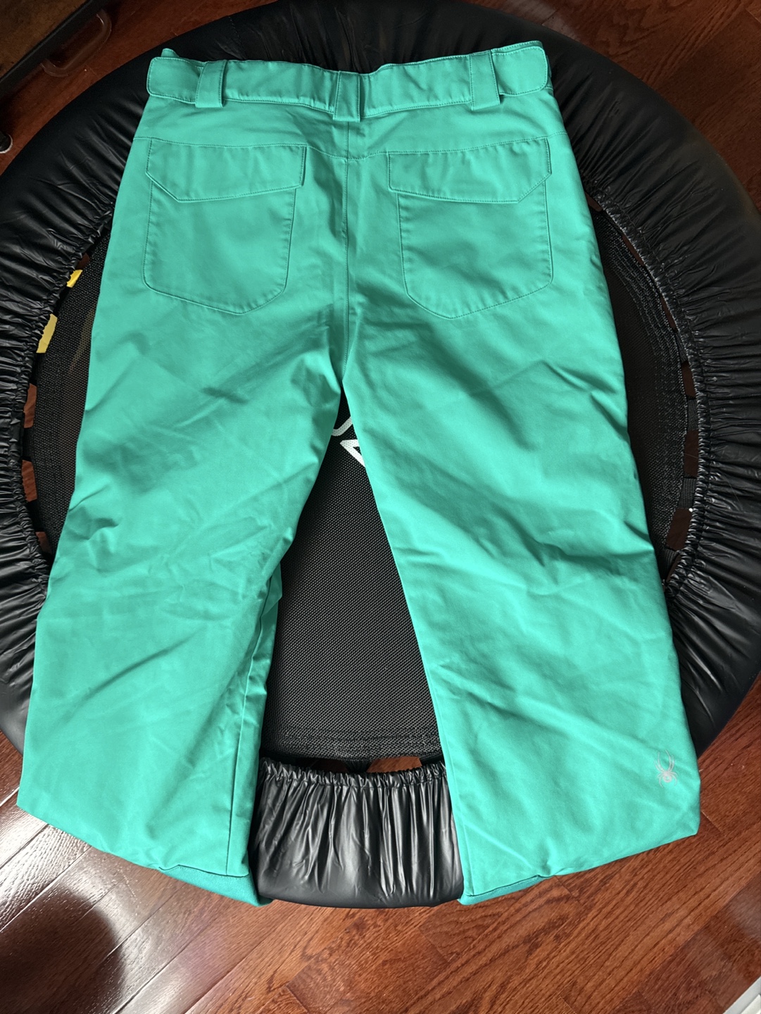 Girls' Spyder Size 20 Teal Green Snow Pants - photo 2