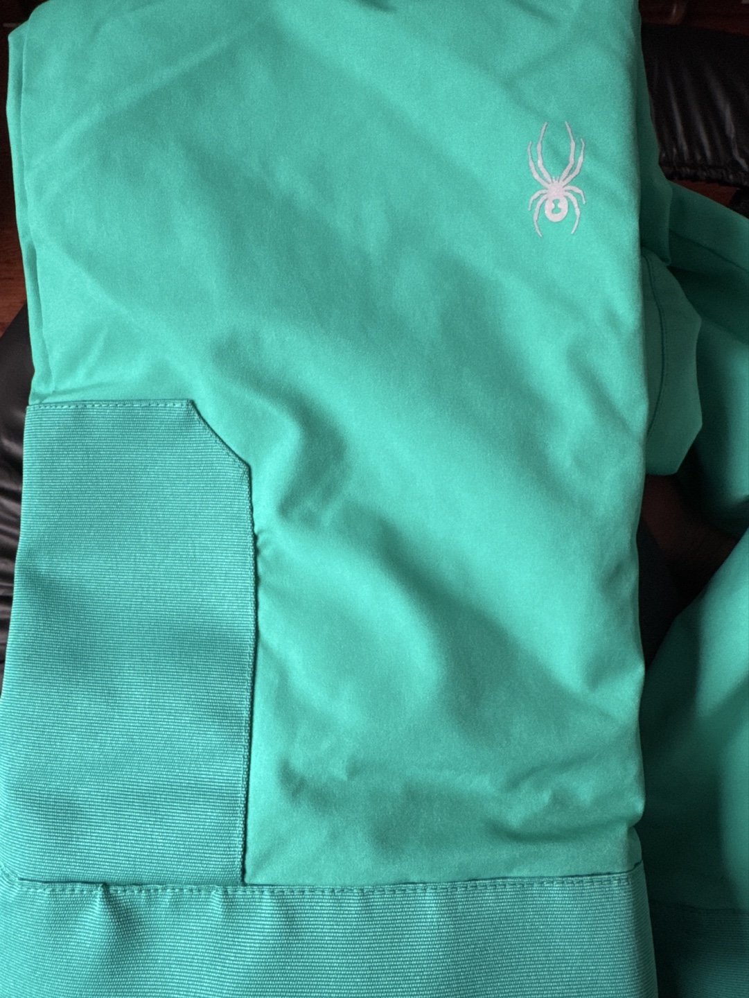 Girls' Spyder Size 20 Teal Green Snow Pants - photo 5