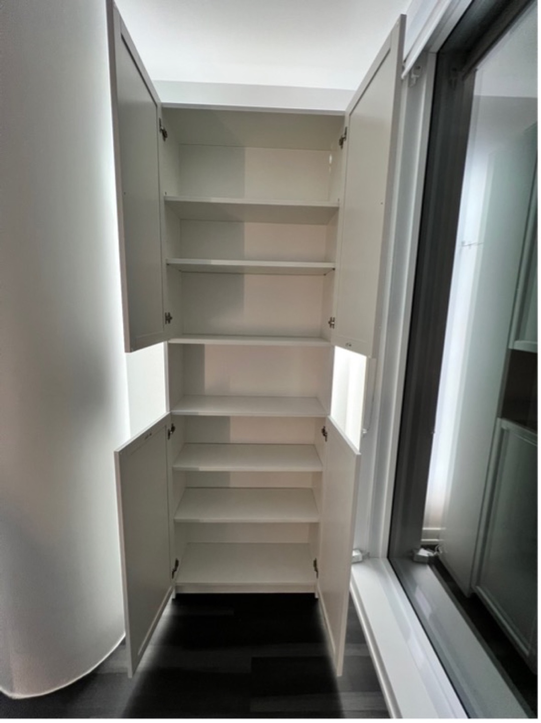 Bookcase w doors - Billy / Oxberg - IKEA - photo 2