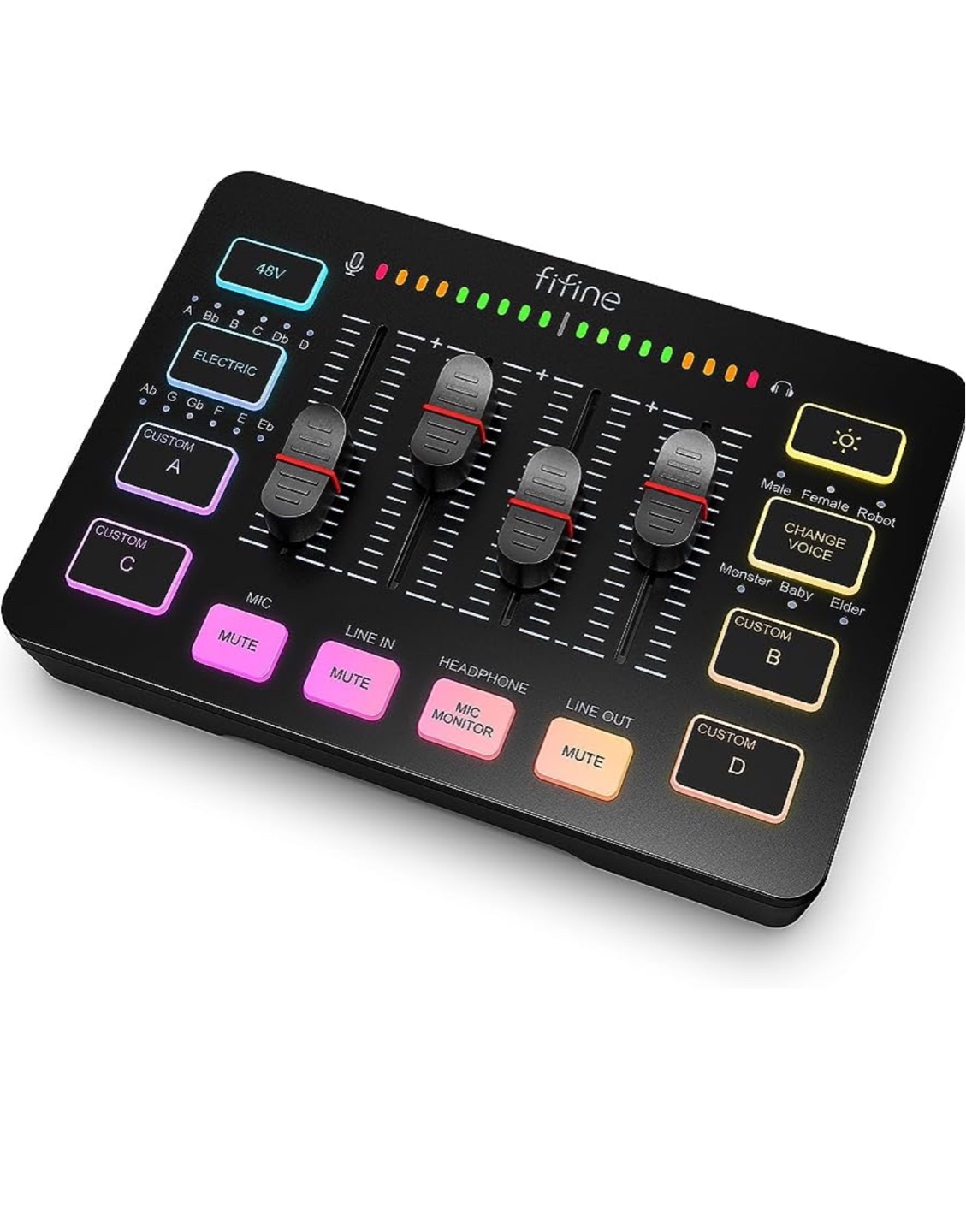 Fifine Ampligame Audio Mixer