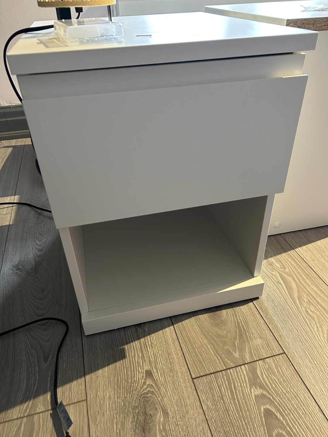 IKEA Nightstand - White