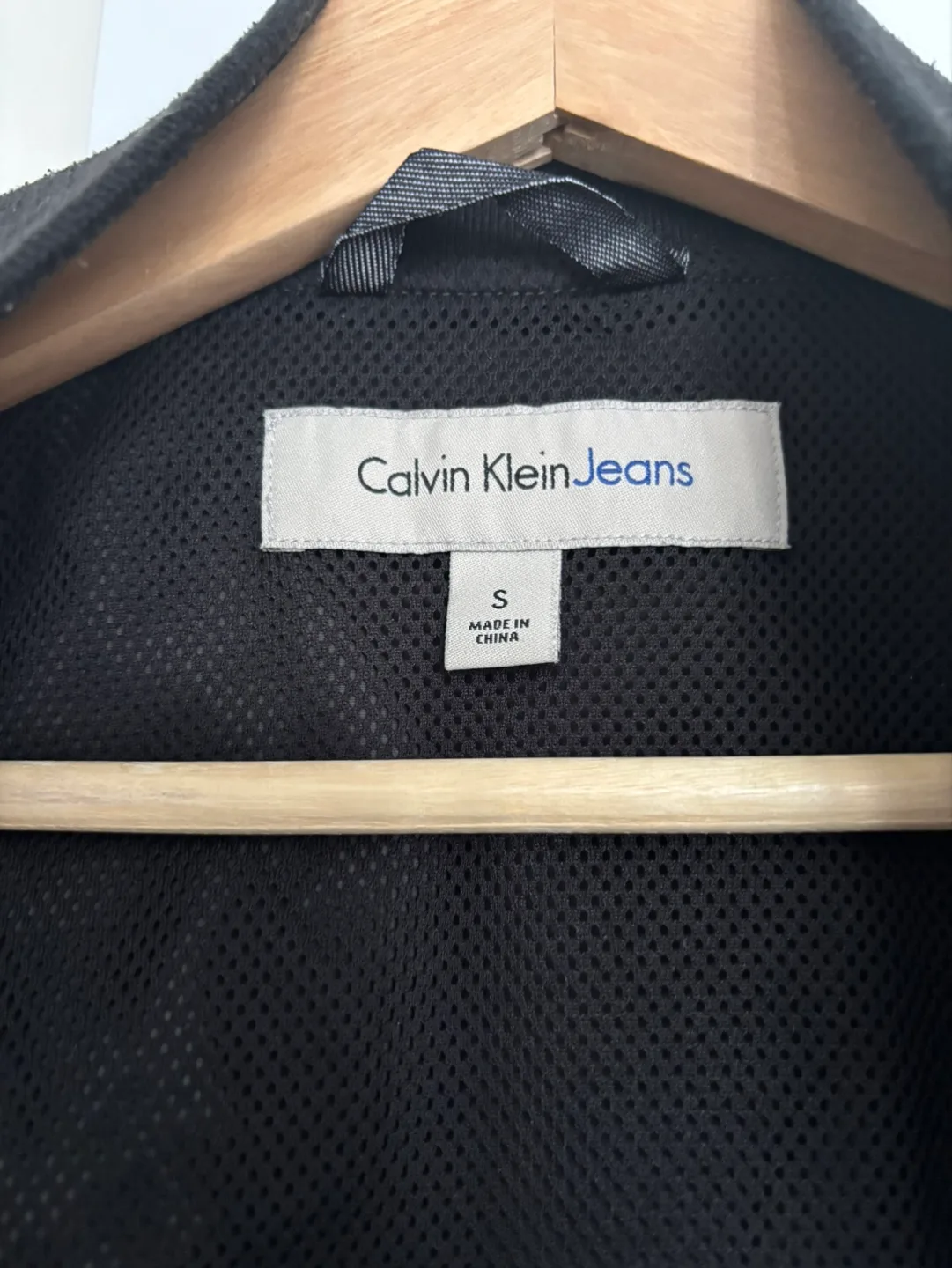 Calvin Klein Bomber Jacket Windbreaker Size Small Light Spring image indicator(3)