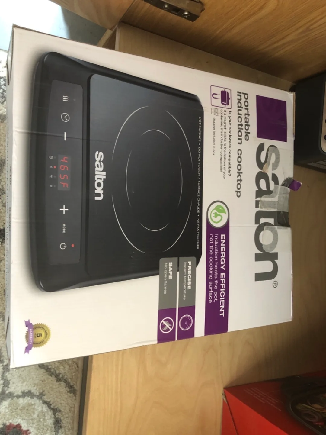 Salton Portable Induction Cooktop thumbnail