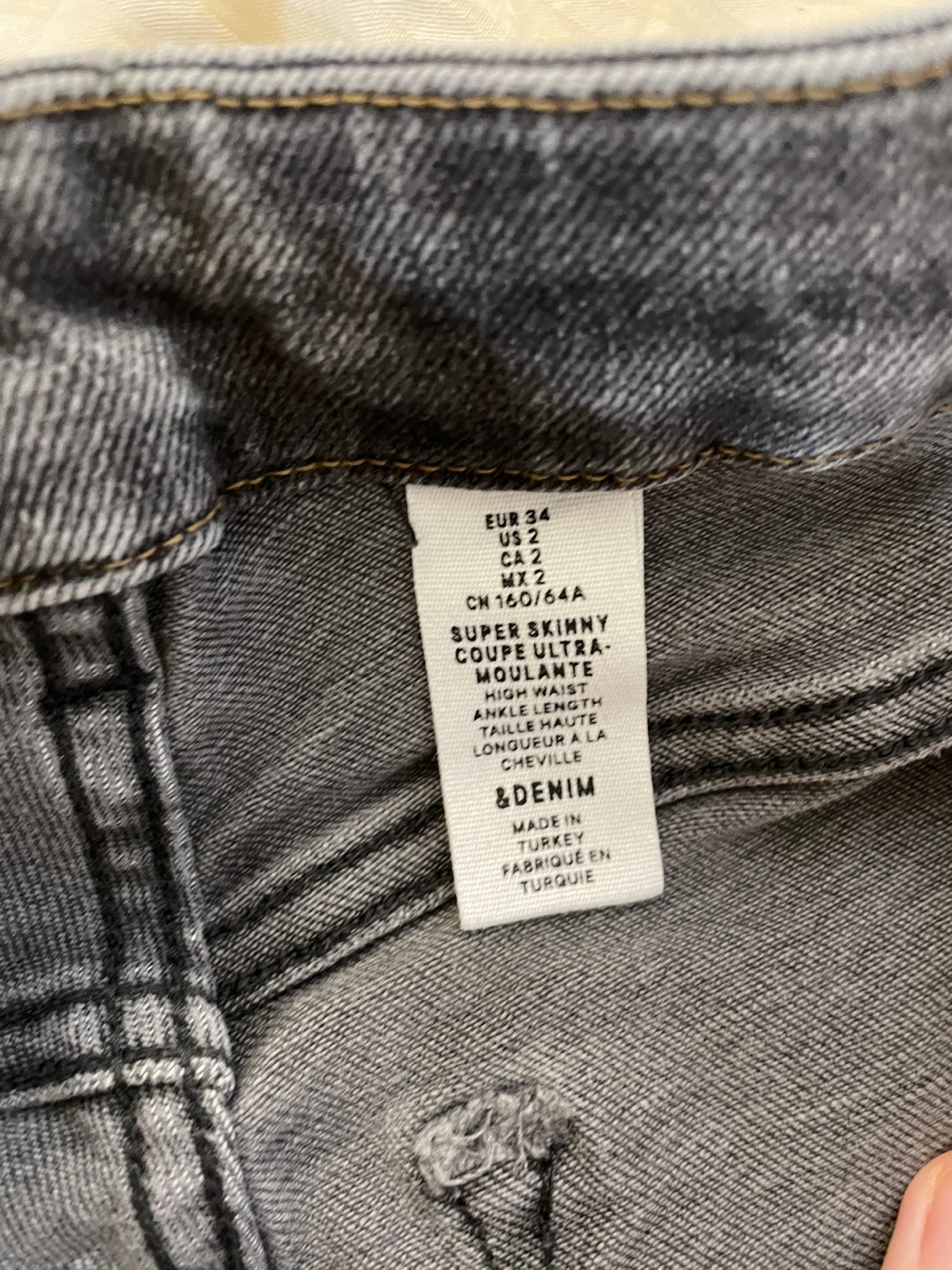 H&M Super Skinny High Waist Jeans - photo 2