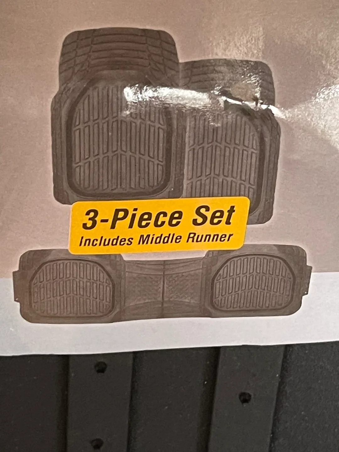 NEW Krown Premium Universal-Fit Floor Mats - 3-Piece Set image indicator(3)