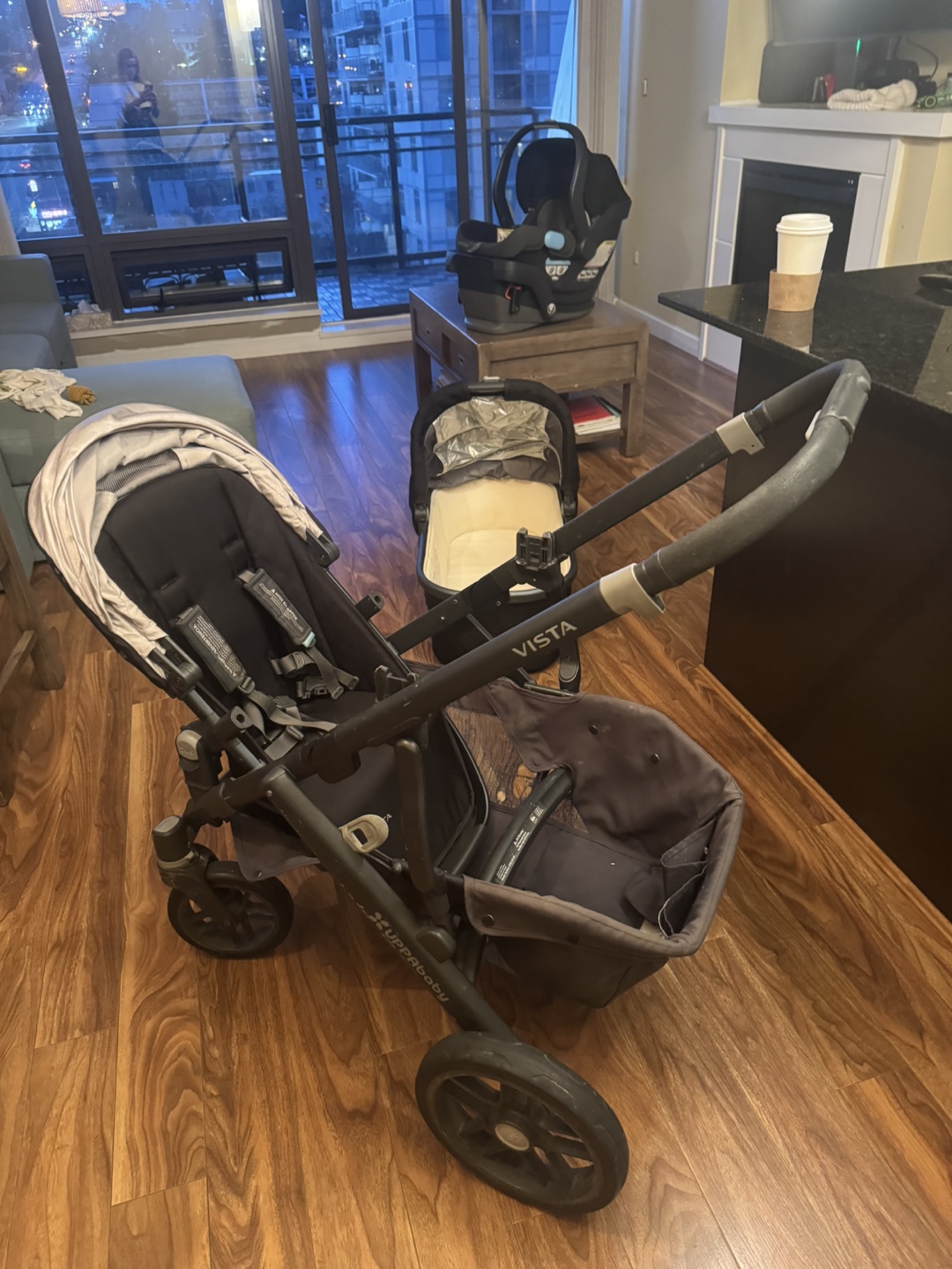 Uppababy Vista Stroller with Infant Car Seat - photo 4