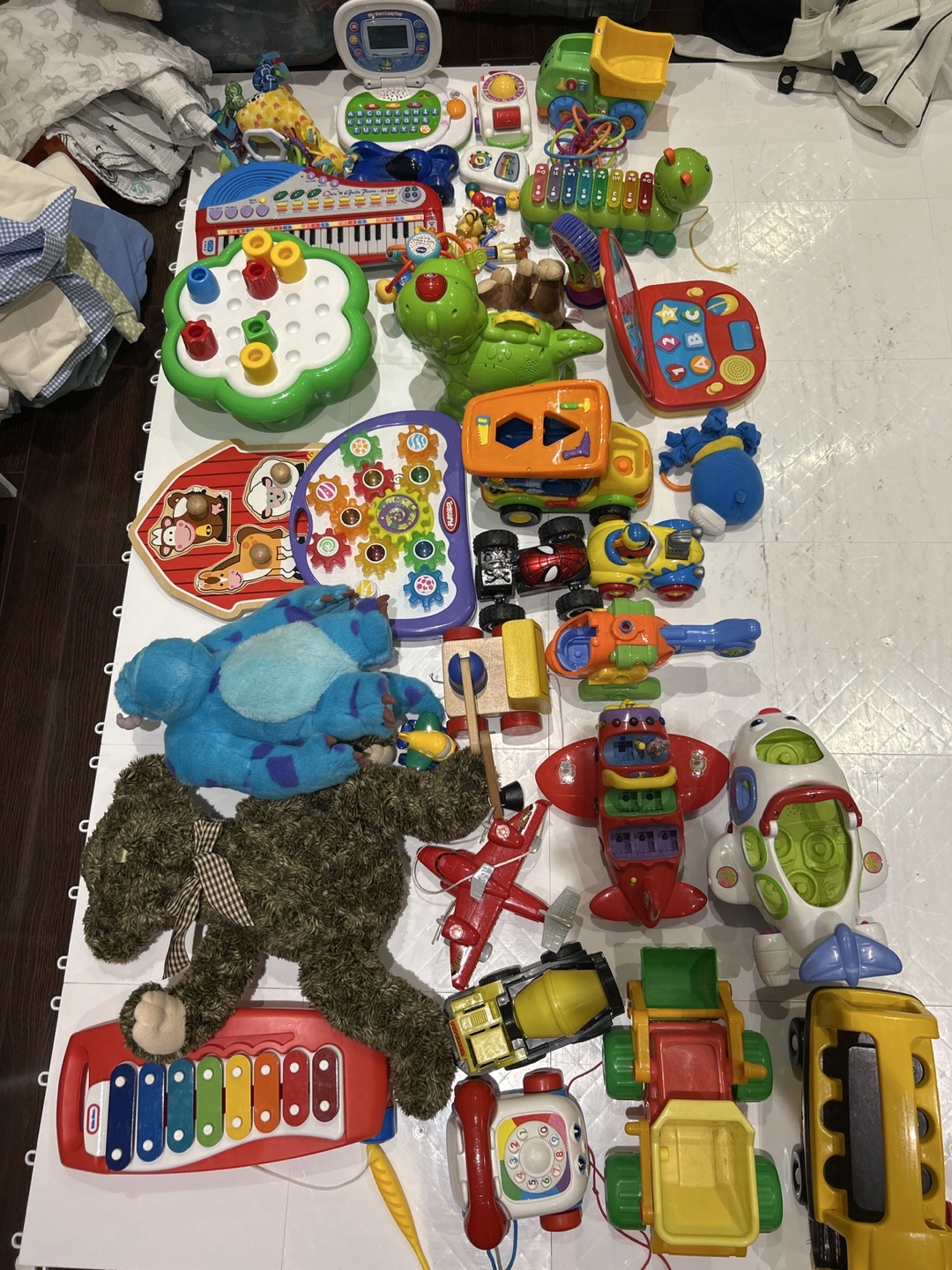 Huge Lot of Baby Toys and Plush Toys