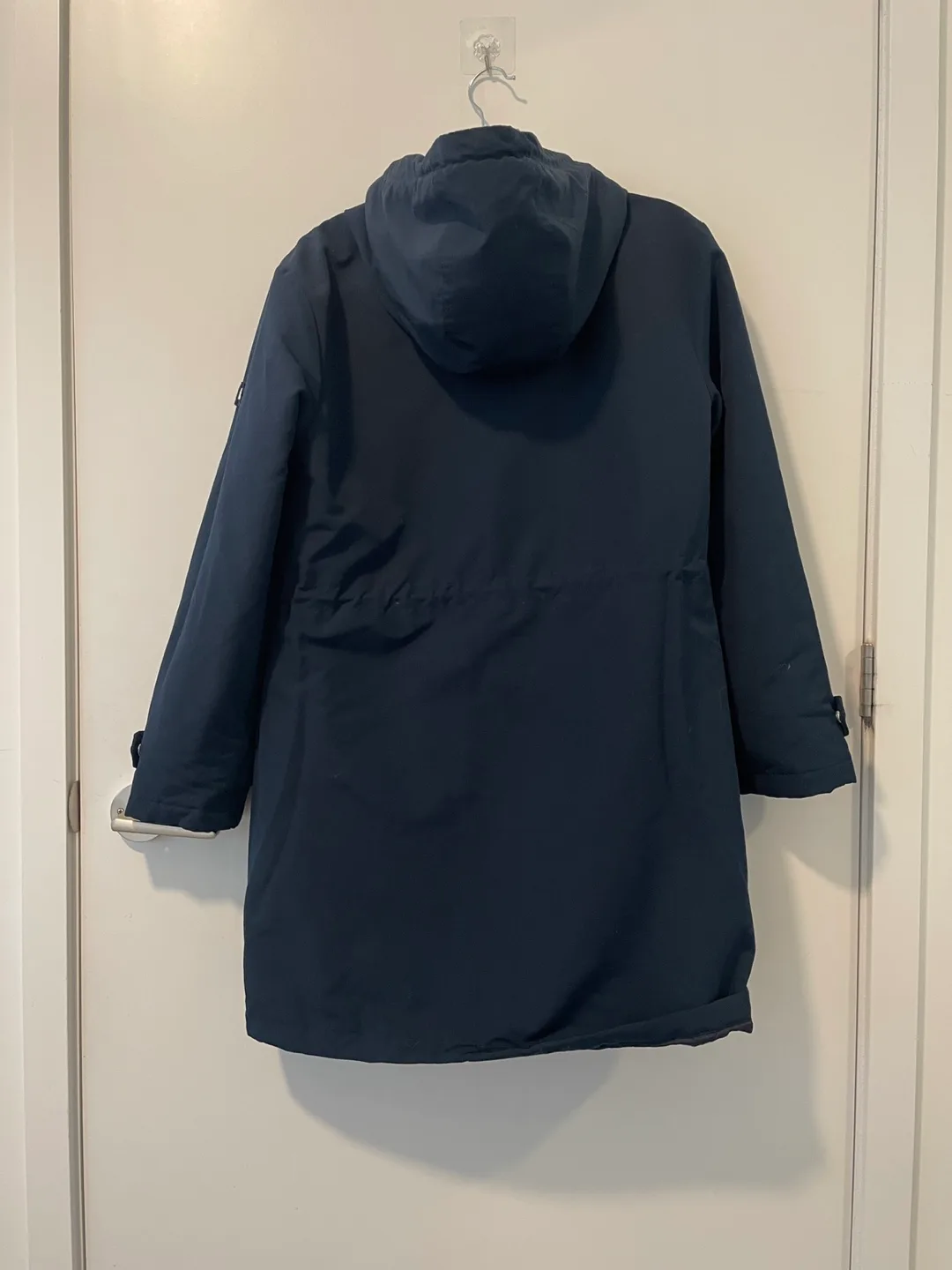 Tommy Hilfiger Navy Blue Hooded Parka 💚 image indicator(2)