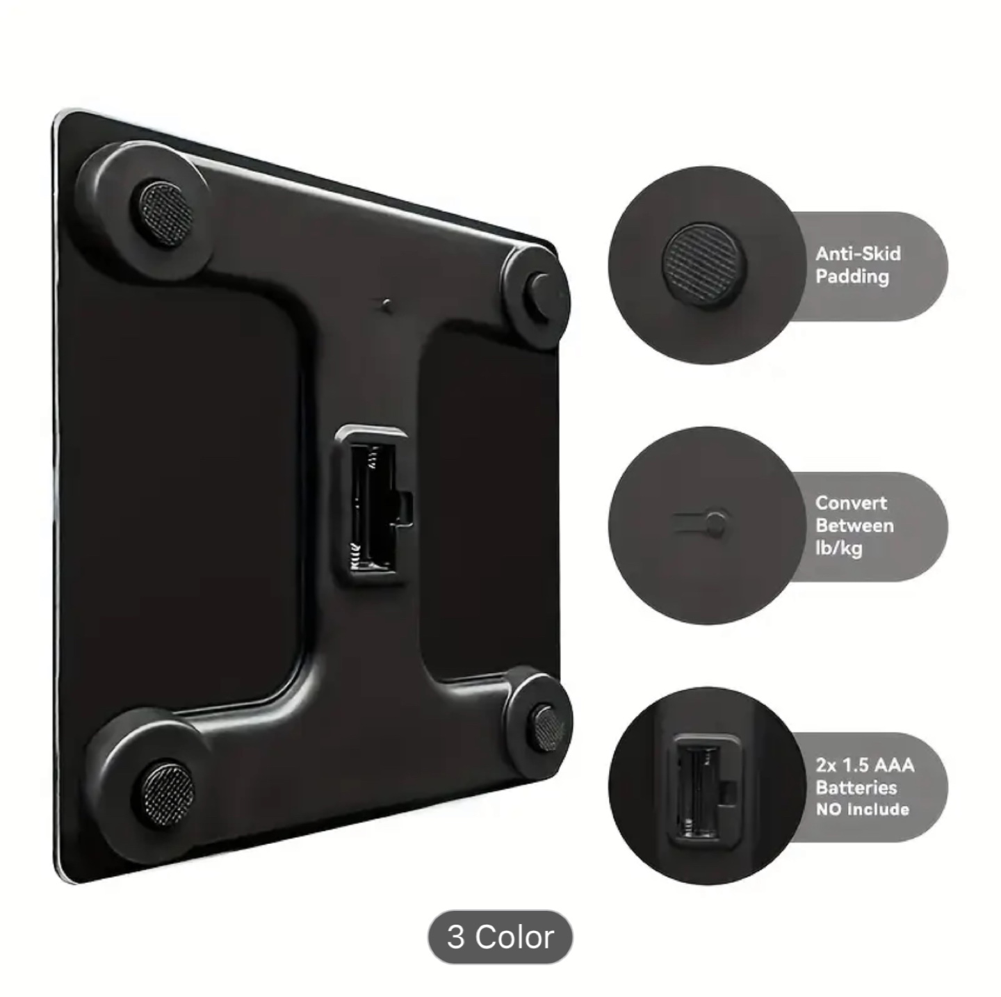 New with Box . Pink Digital Bathroom Scale. - photo 5