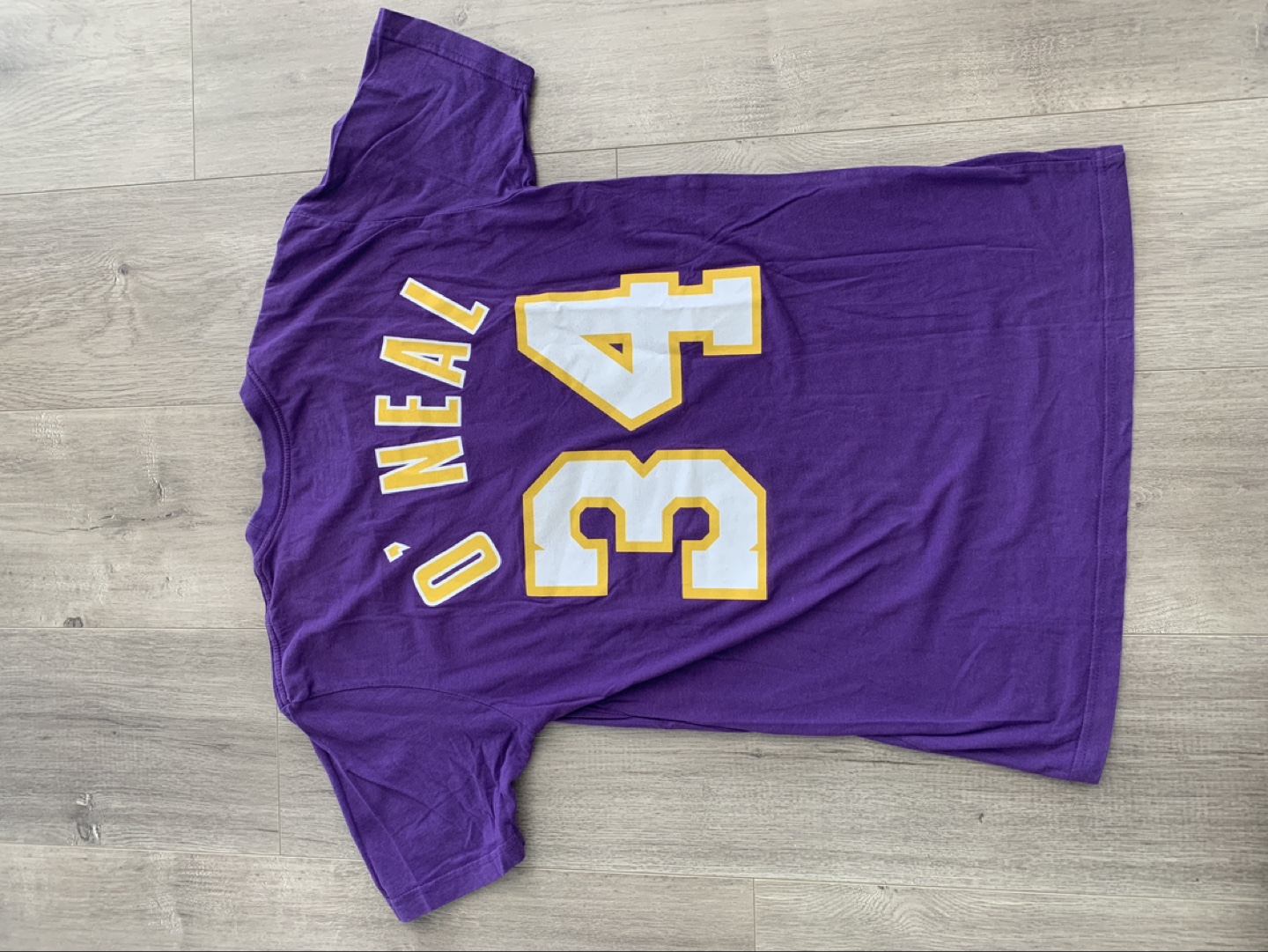 LA Lakers #34 Shaquille O'Neal T-Shirt S 💚 - photo 5