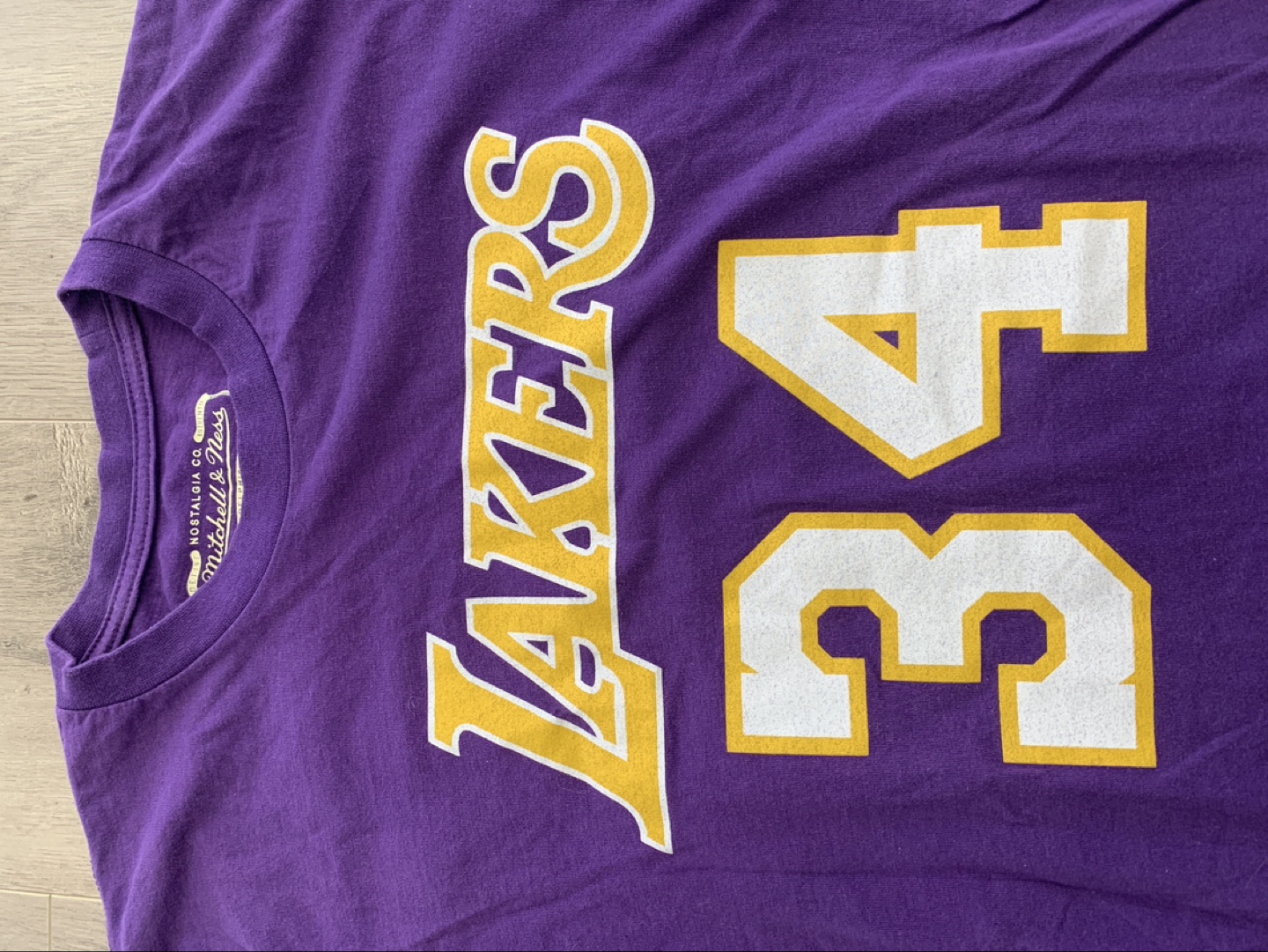 LA Lakers #34 Shaquille O'Neal T-Shirt S 💚 - photo 2