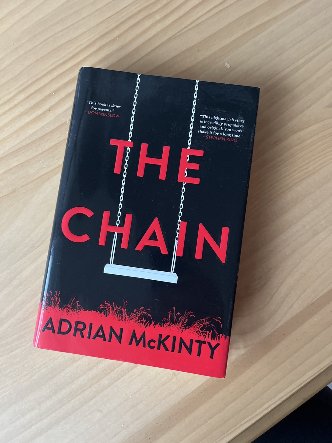 The Chain by Adrian McKinty - Hardcover Book