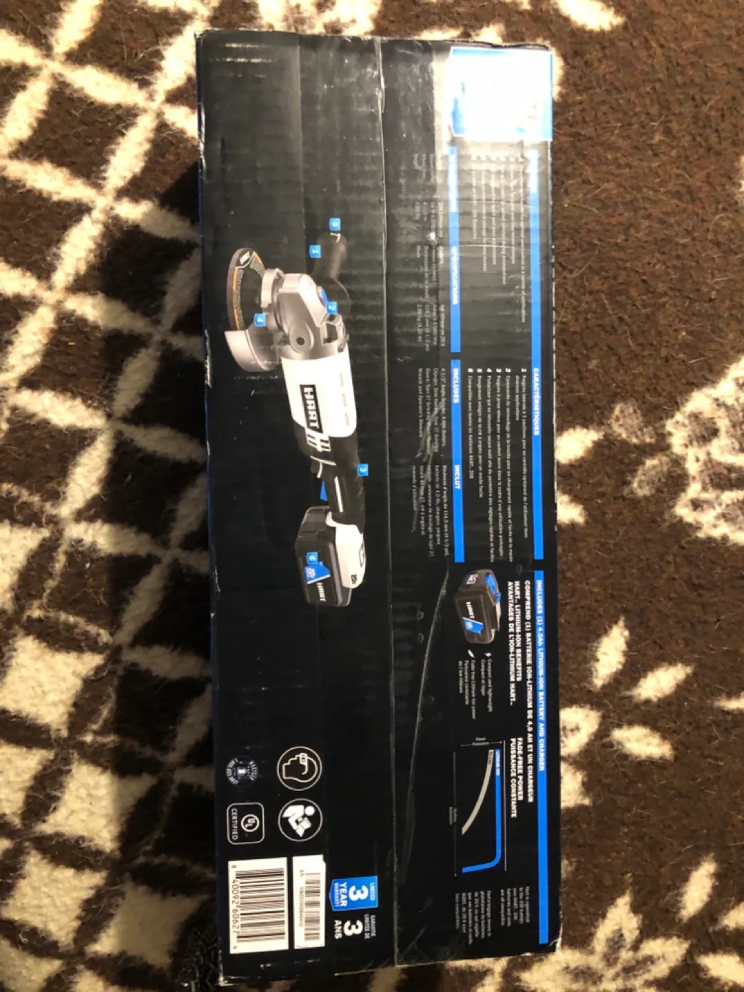 HART 4-1/2" Angle Grinder Kit - 20V System image indicator(4)