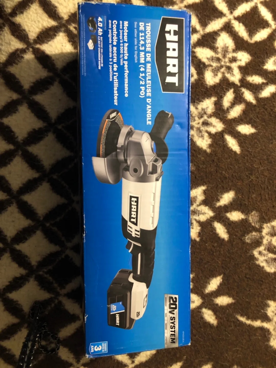 HART 4-1/2" Angle Grinder Kit - 20V System image indicator(3)