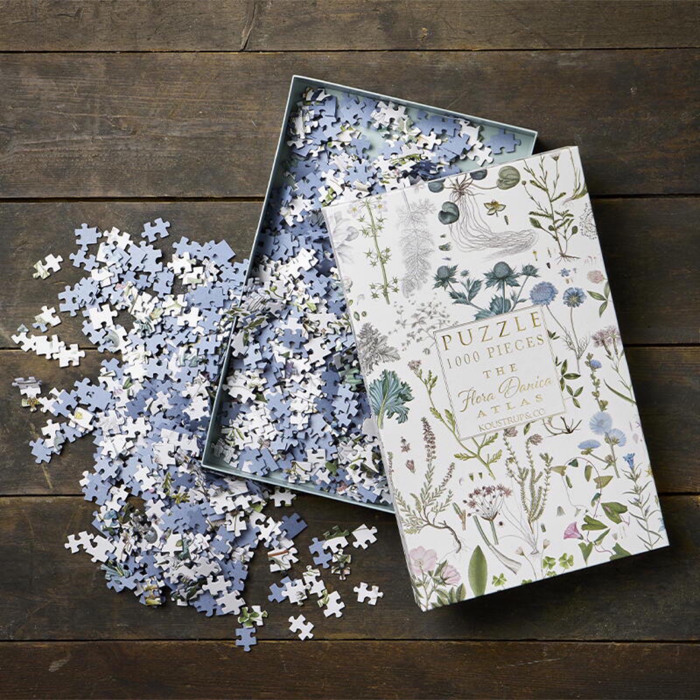 1000-Piece Flora Danica Botanical Puzzle NEW - photo 4