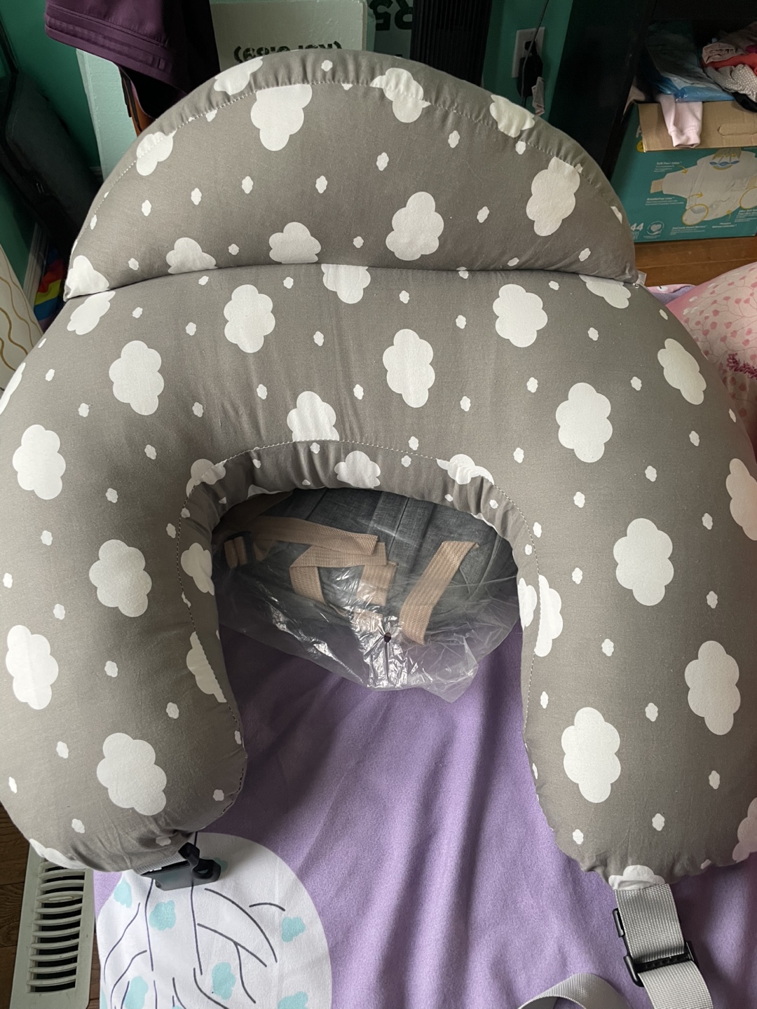 Momcozy Nursing Pillow and Diaper Bag Bundle - photo 2