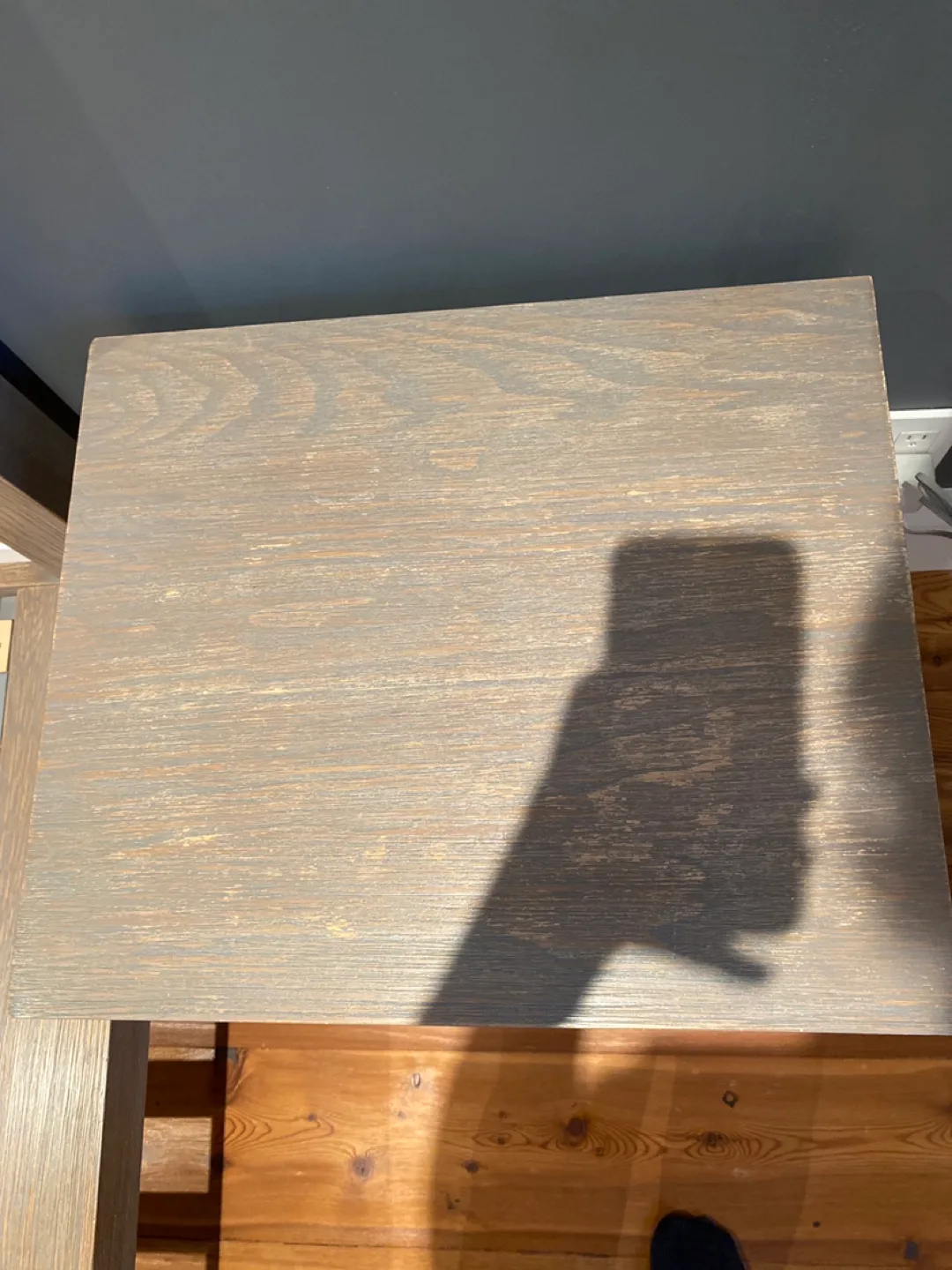 Double size platform bed frame with nightstand image indicator(2)