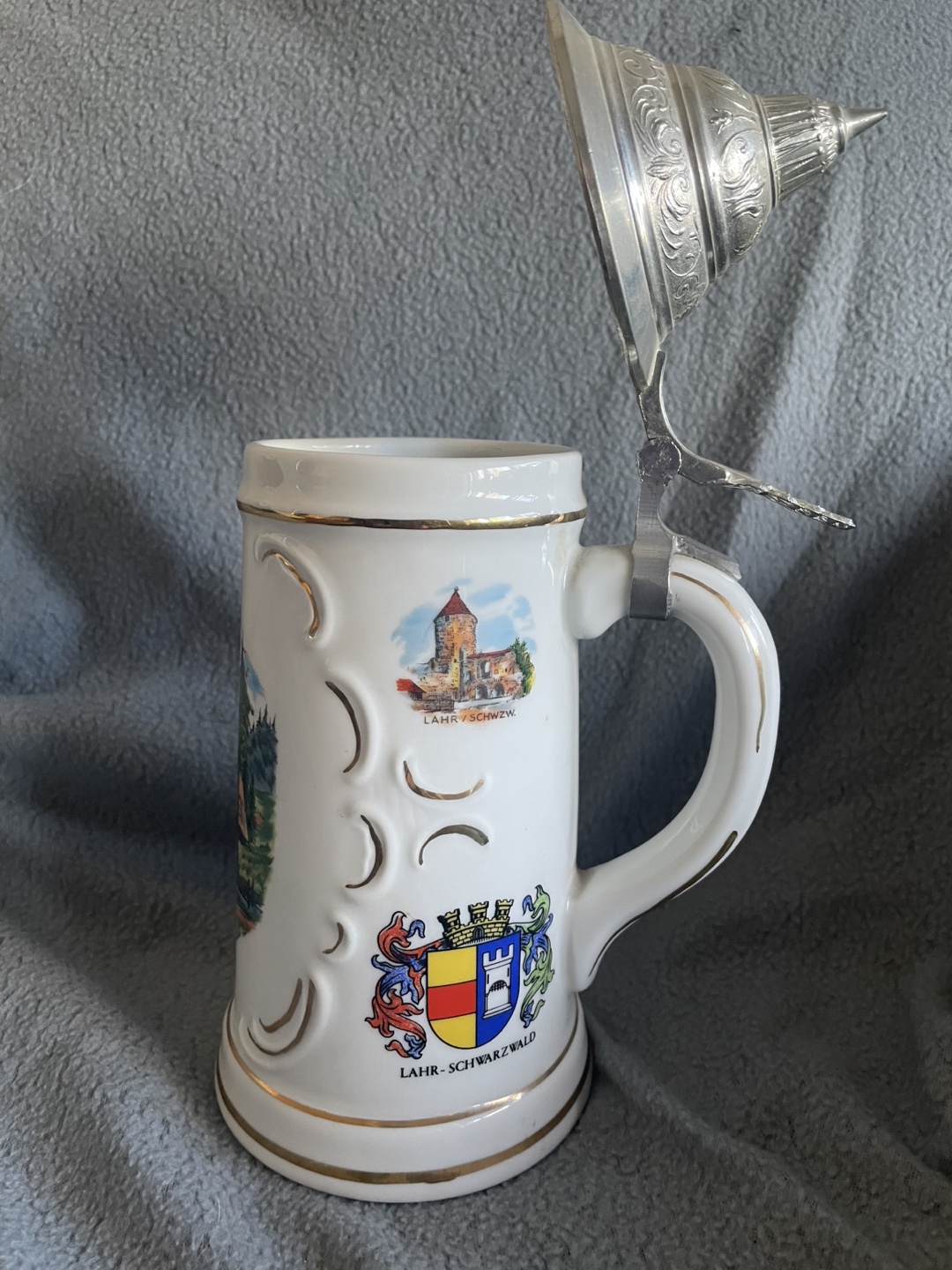 Reuge Swiss musical movement stein circa 1943 - photo 4