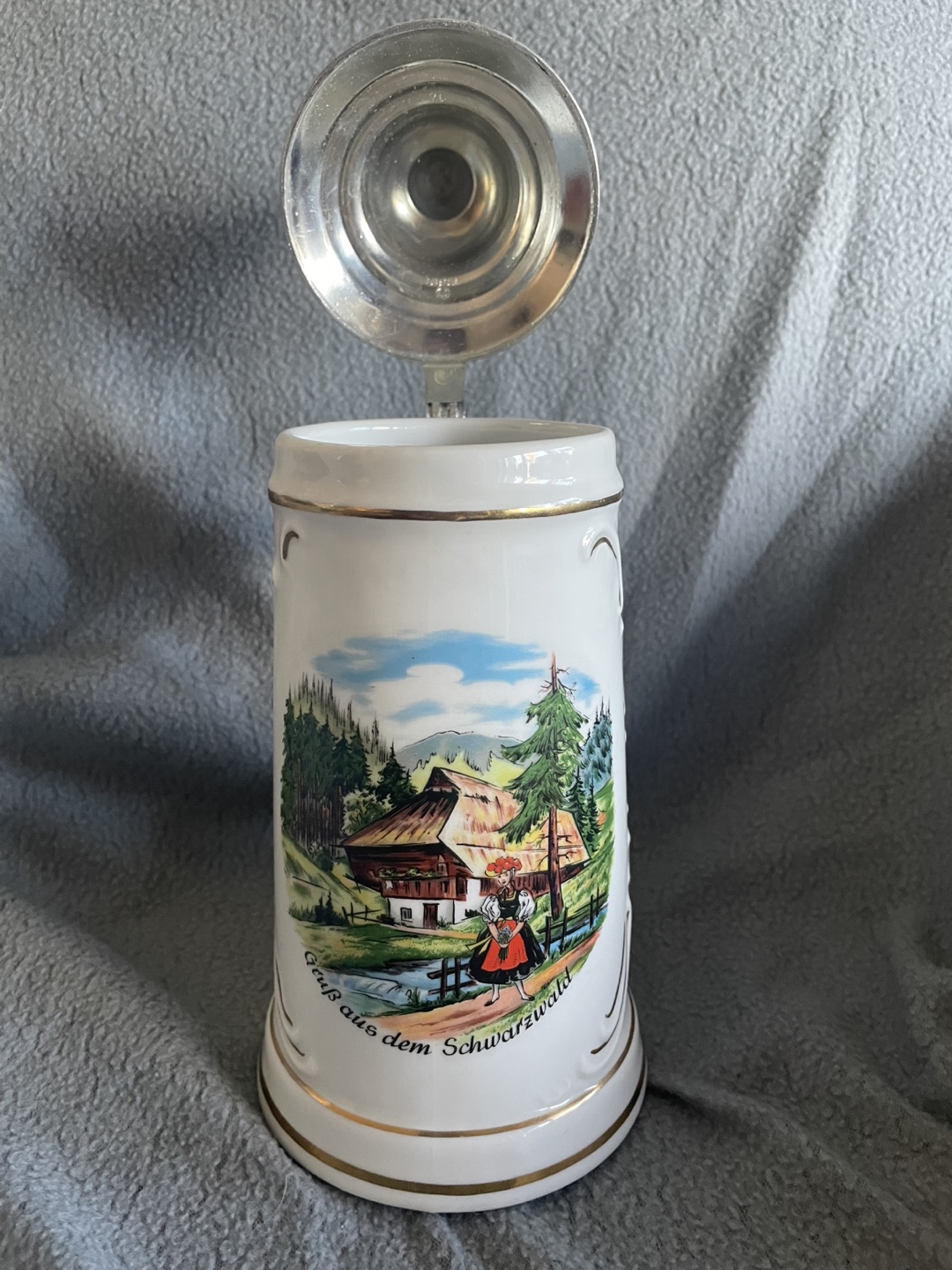 Reuge Swiss musical movement stein circa 1943 - photo 2