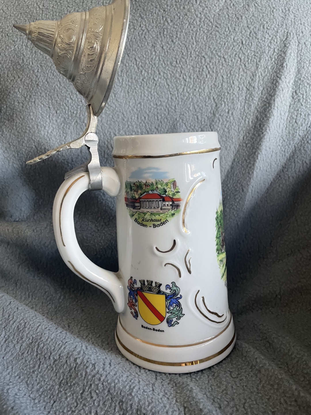 Reuge Swiss musical movement stein circa 1943 - photo 3