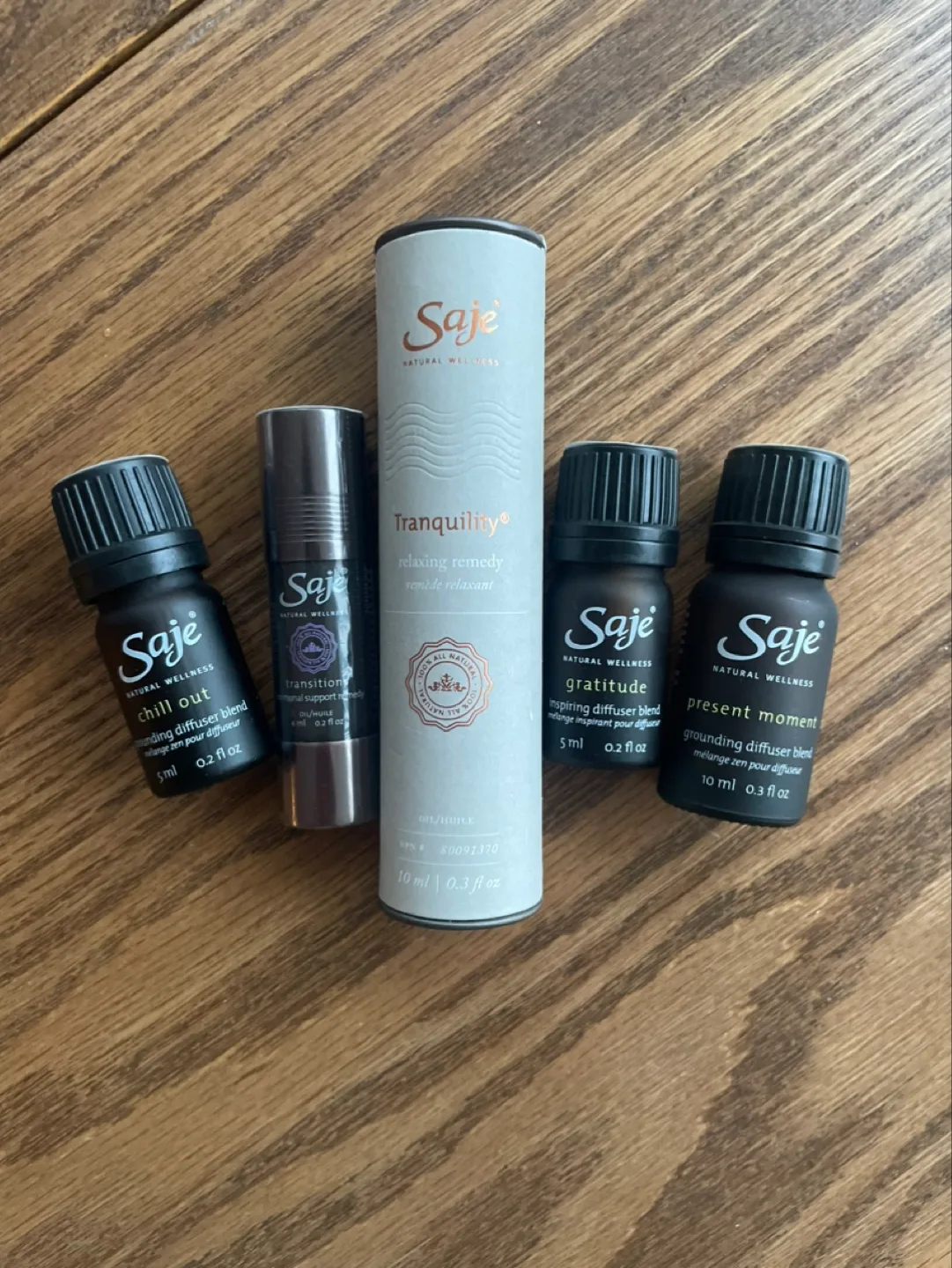 💚 Saje Natural Wellness Diffuser Blends - Bundle of 5 thumbnail