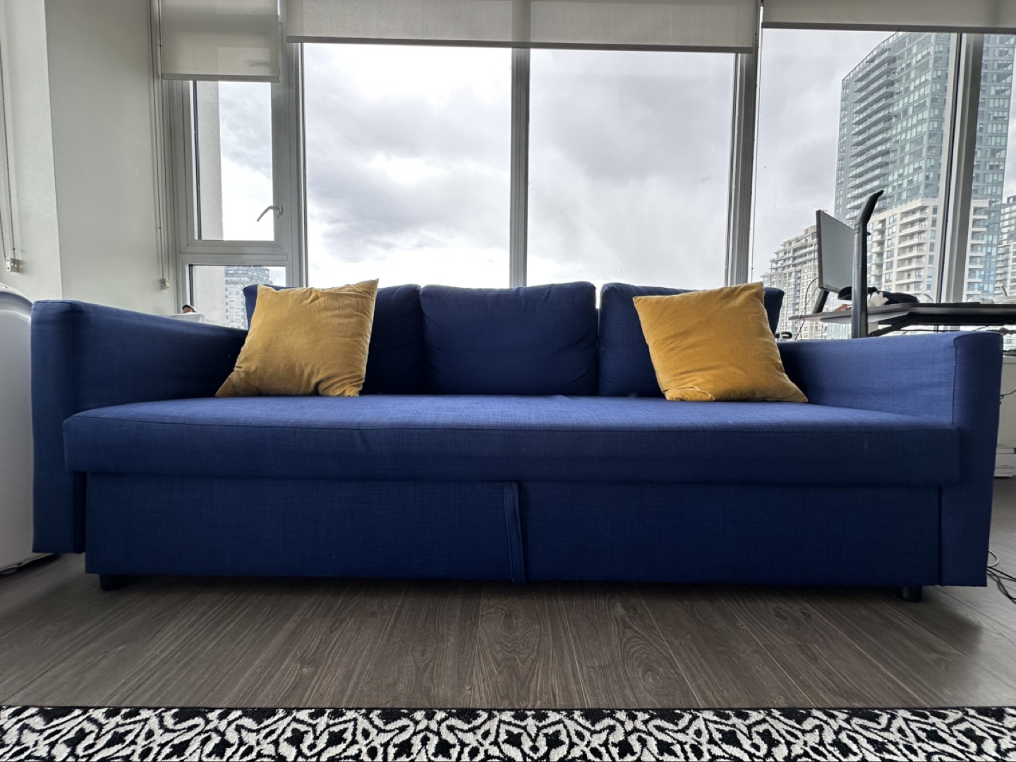 IKEA Friheten Sofa Bed - Blue - photo 3