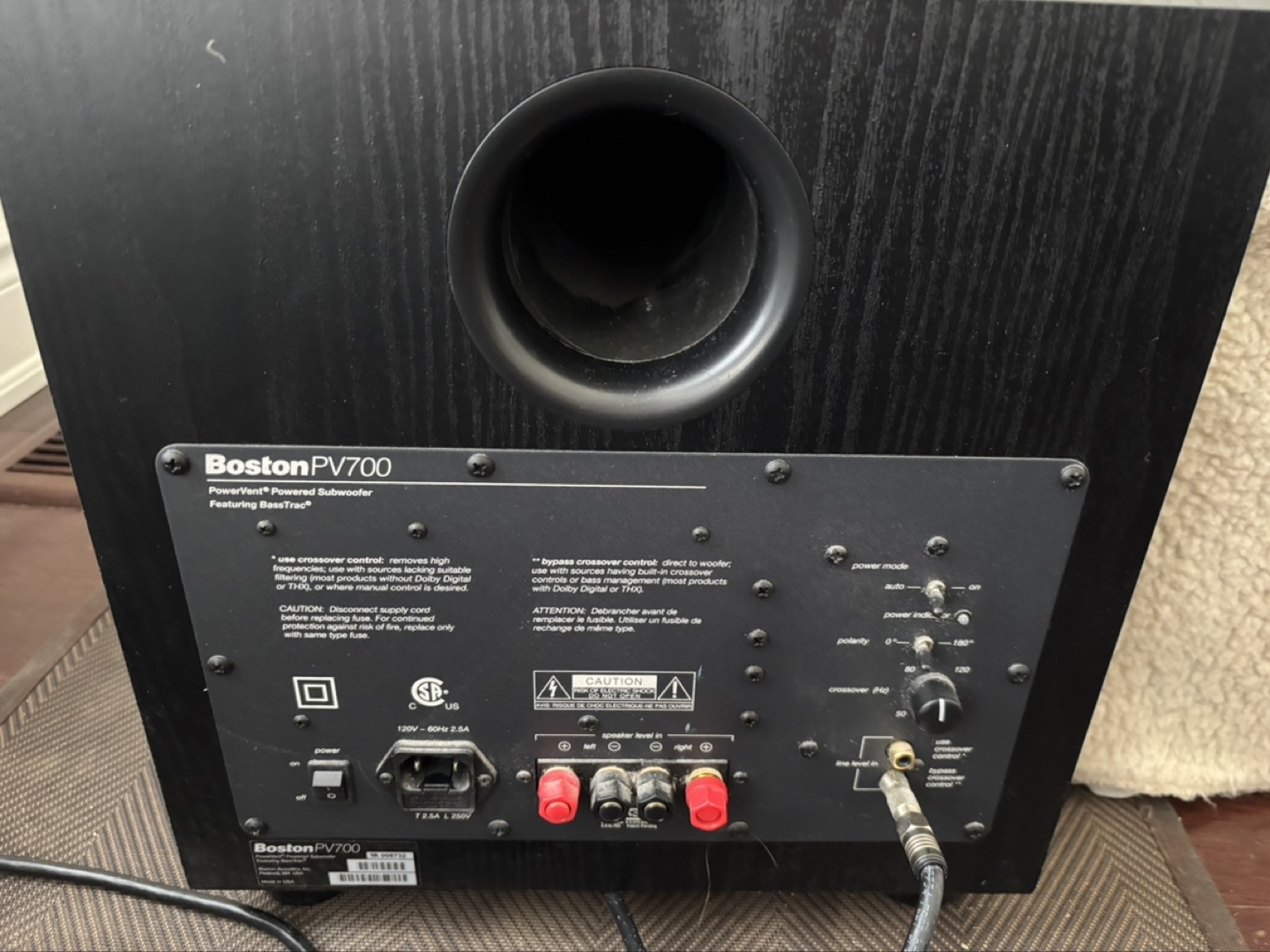 Boston Subwoofer - photo 4