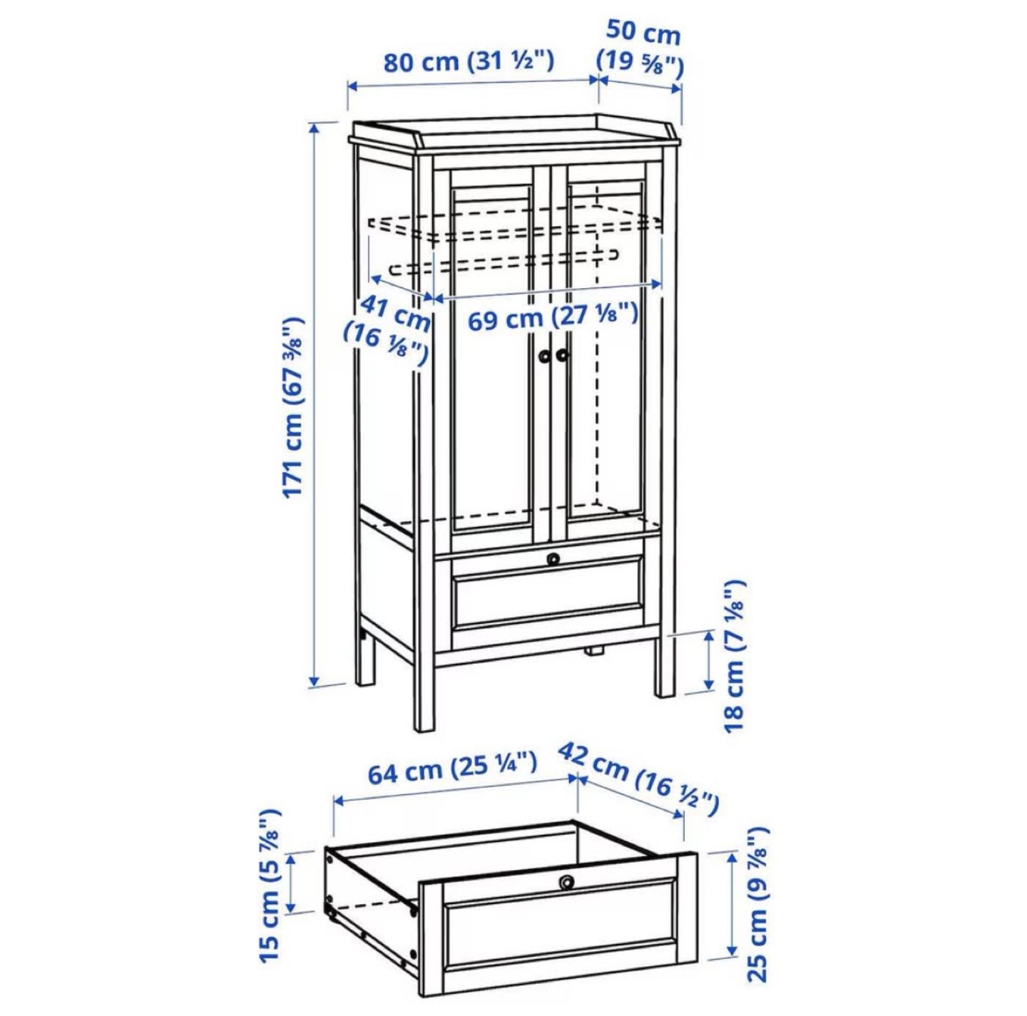 IKEA SUNDVIK Wardrobe - White - photo 3
