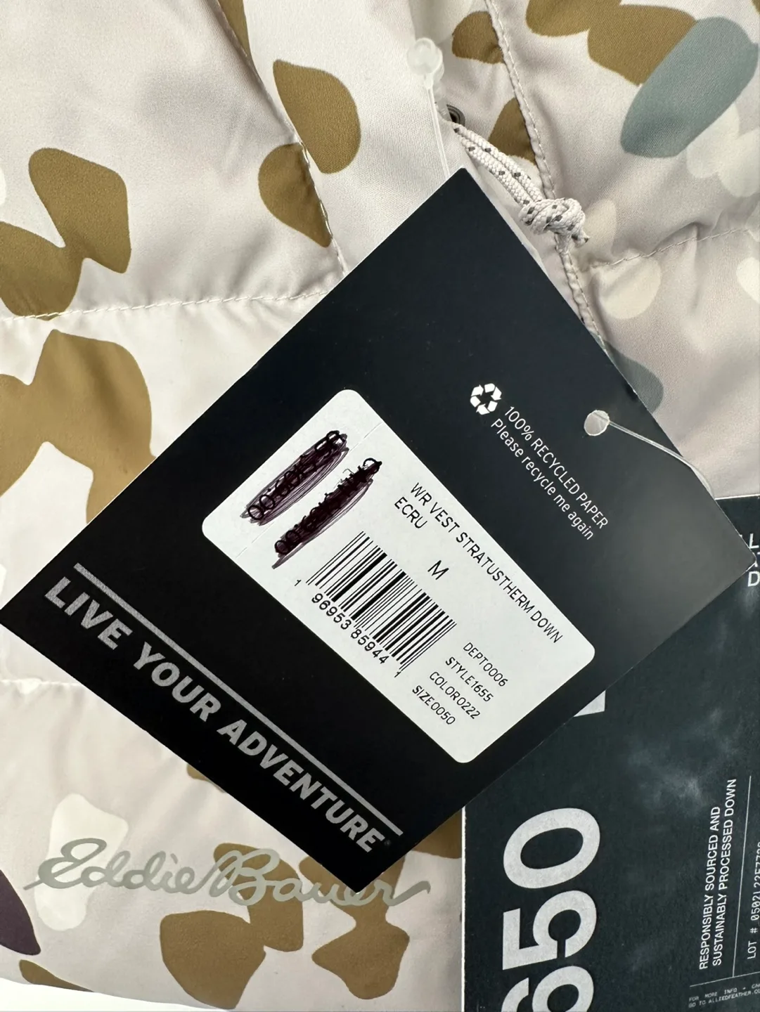 Eddie Bauer Women's Medium Down Vest image indicator(3)