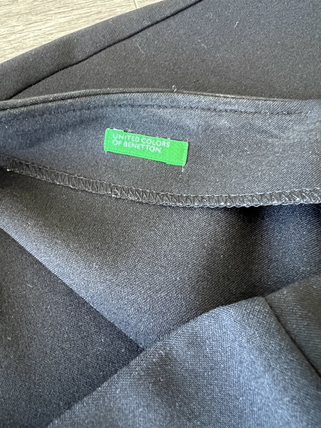 United Colors of Benetton Black Summer Trousers S / XS - photo 3