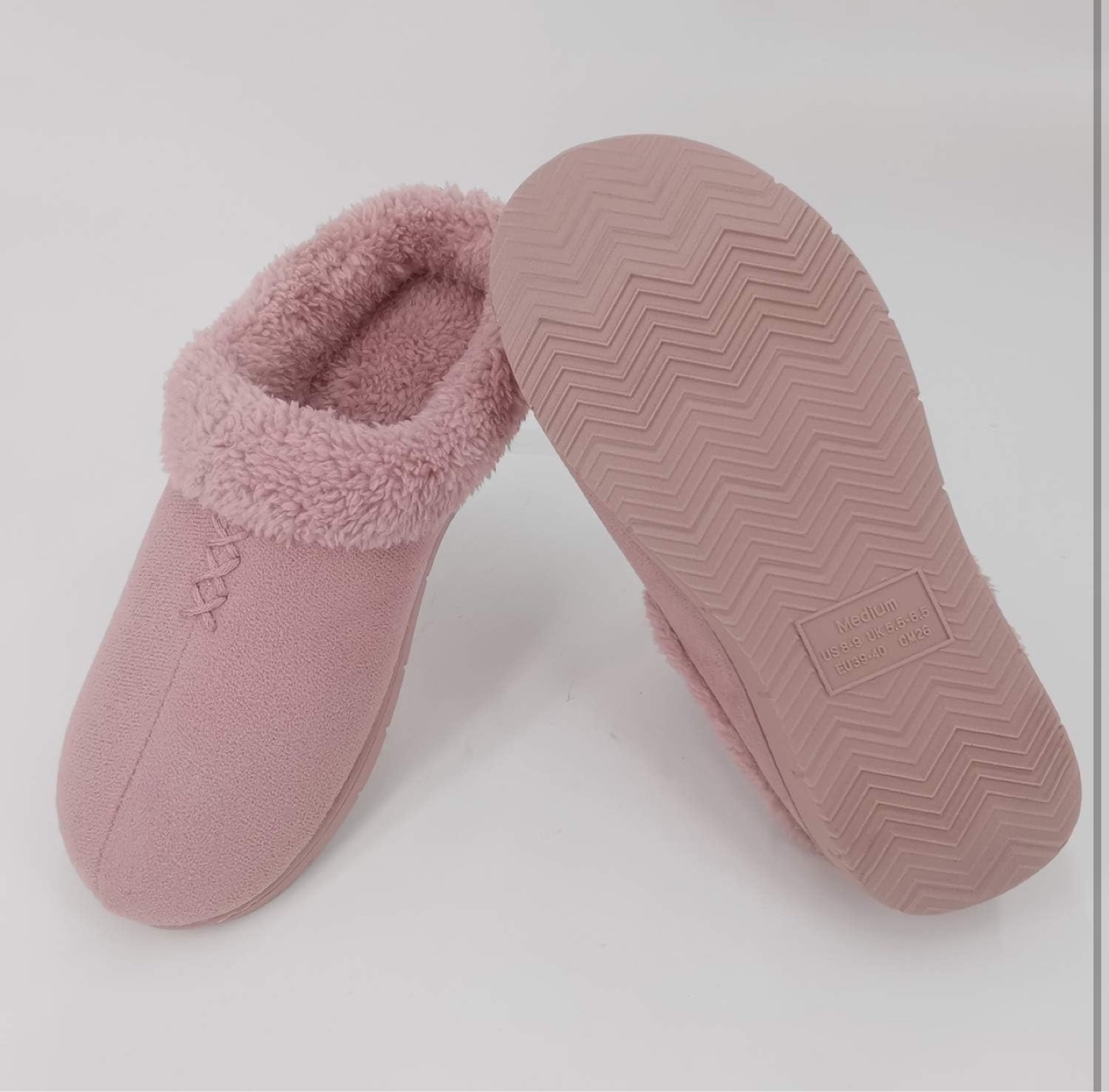 Women's Warm Moccasins Suede Clog Slippers - photo 5