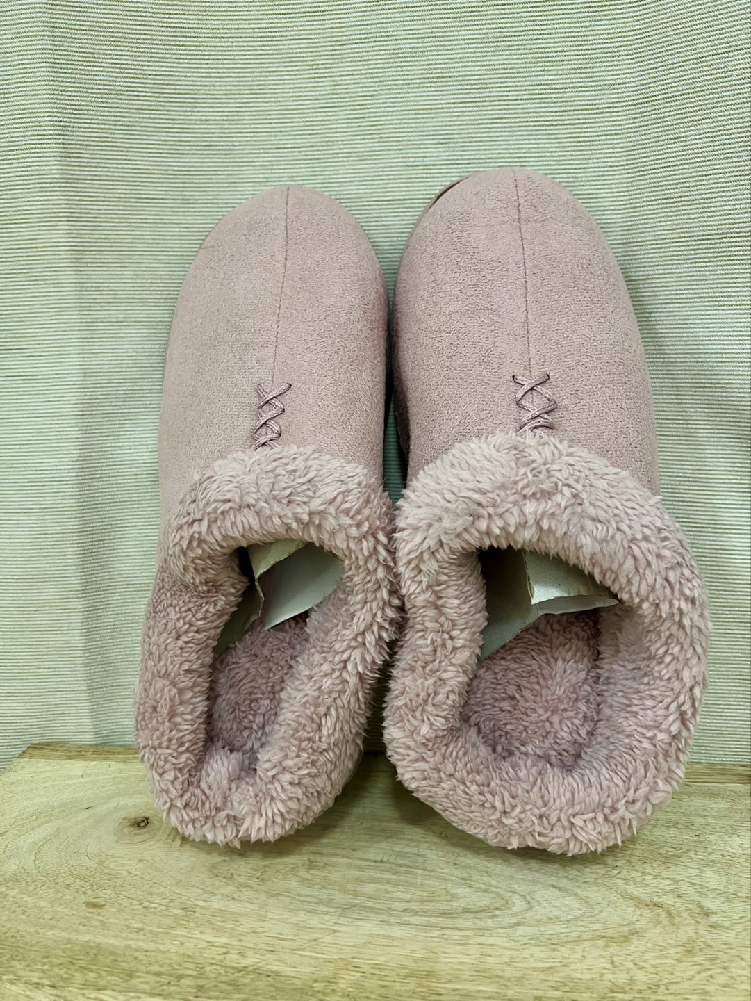 Women's Warm Moccasins Suede Clog Slippers - photo 2