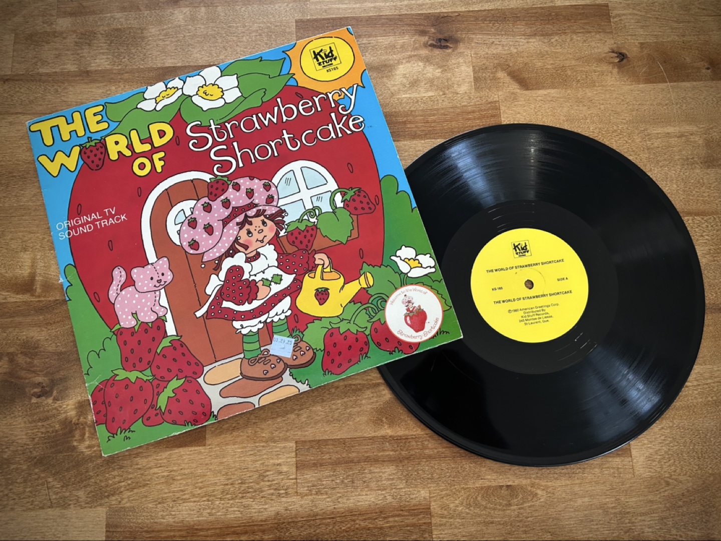 Strawberry Shortcake Vinyl Record