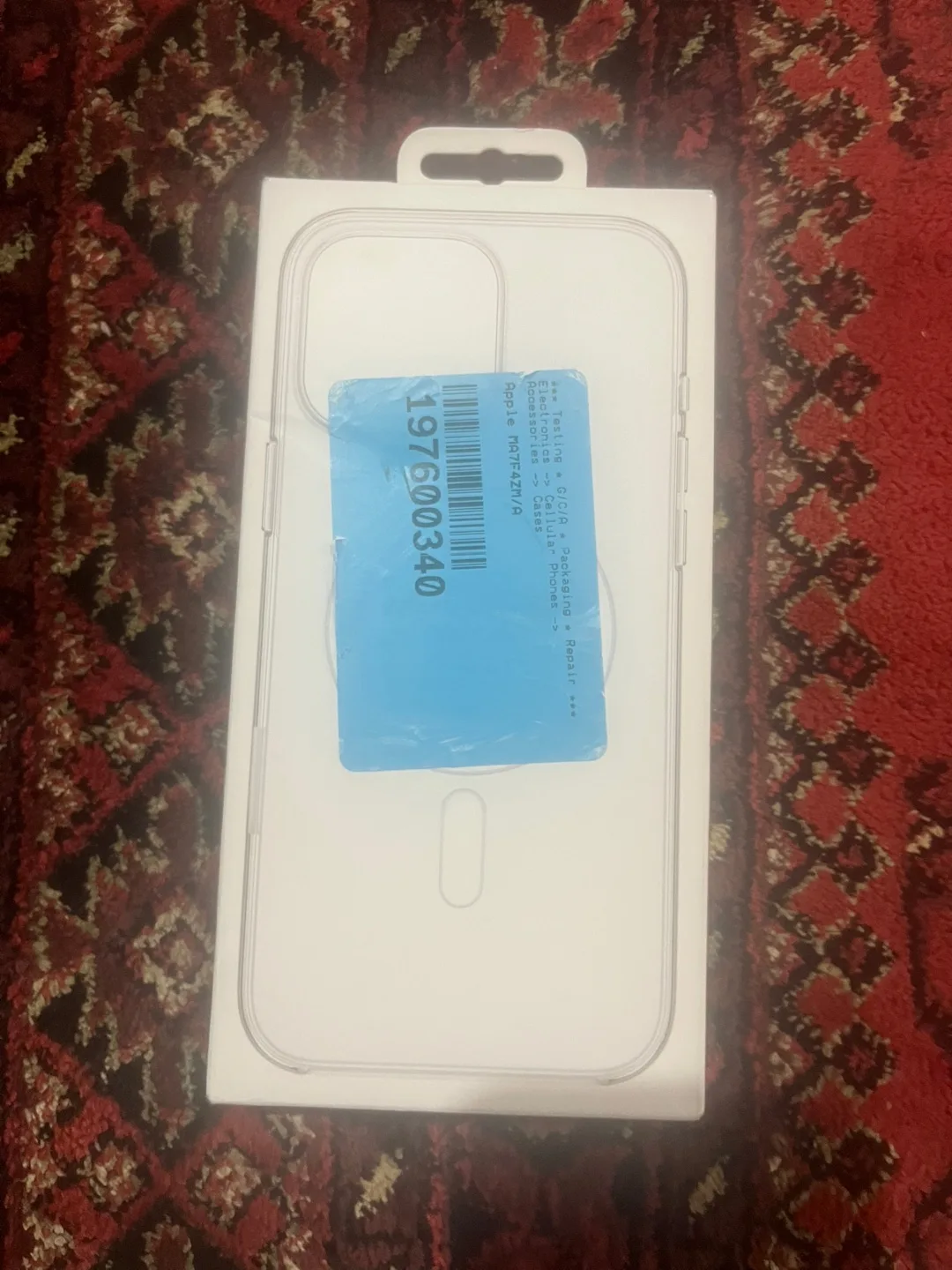 Apple iPhone 16 Pro Max Clear Case with MagSafe image indicator(3)