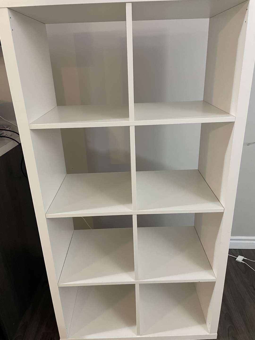 (Urgent)White IKEA Kallax Shelving Unit