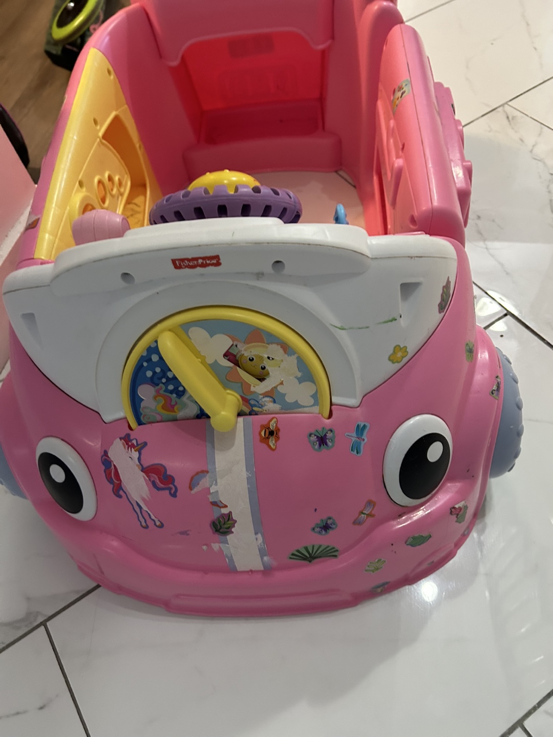 Fisher-Price Laugh & Learn Smart Stages Ride-On Car