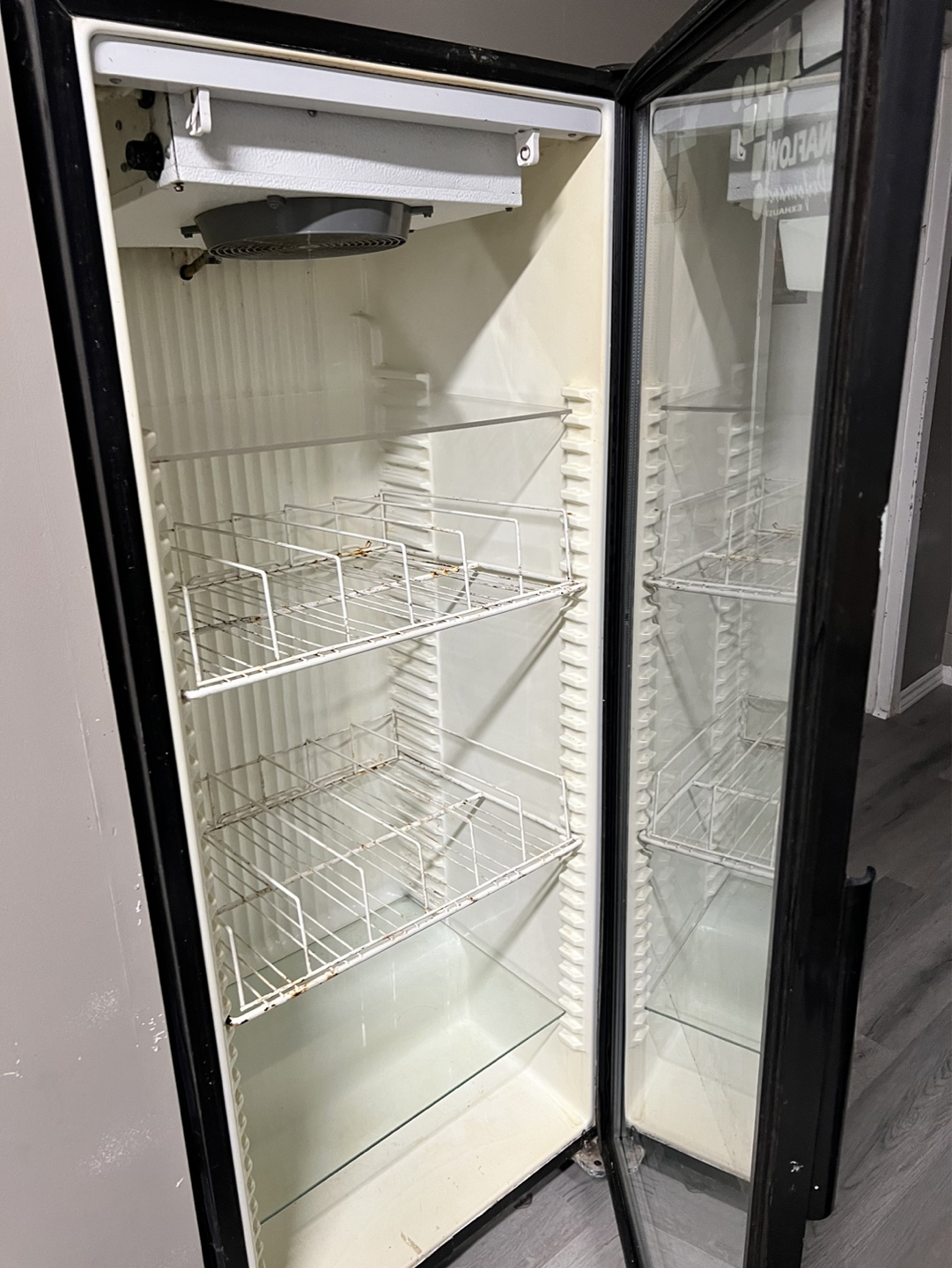 Used Beverage Cooler - Black