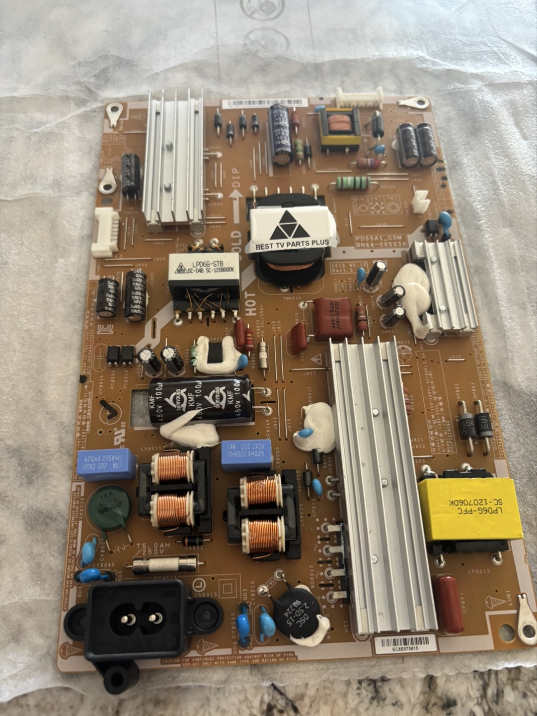 Samsung BN44-00503A Power Supply Board - photo 3