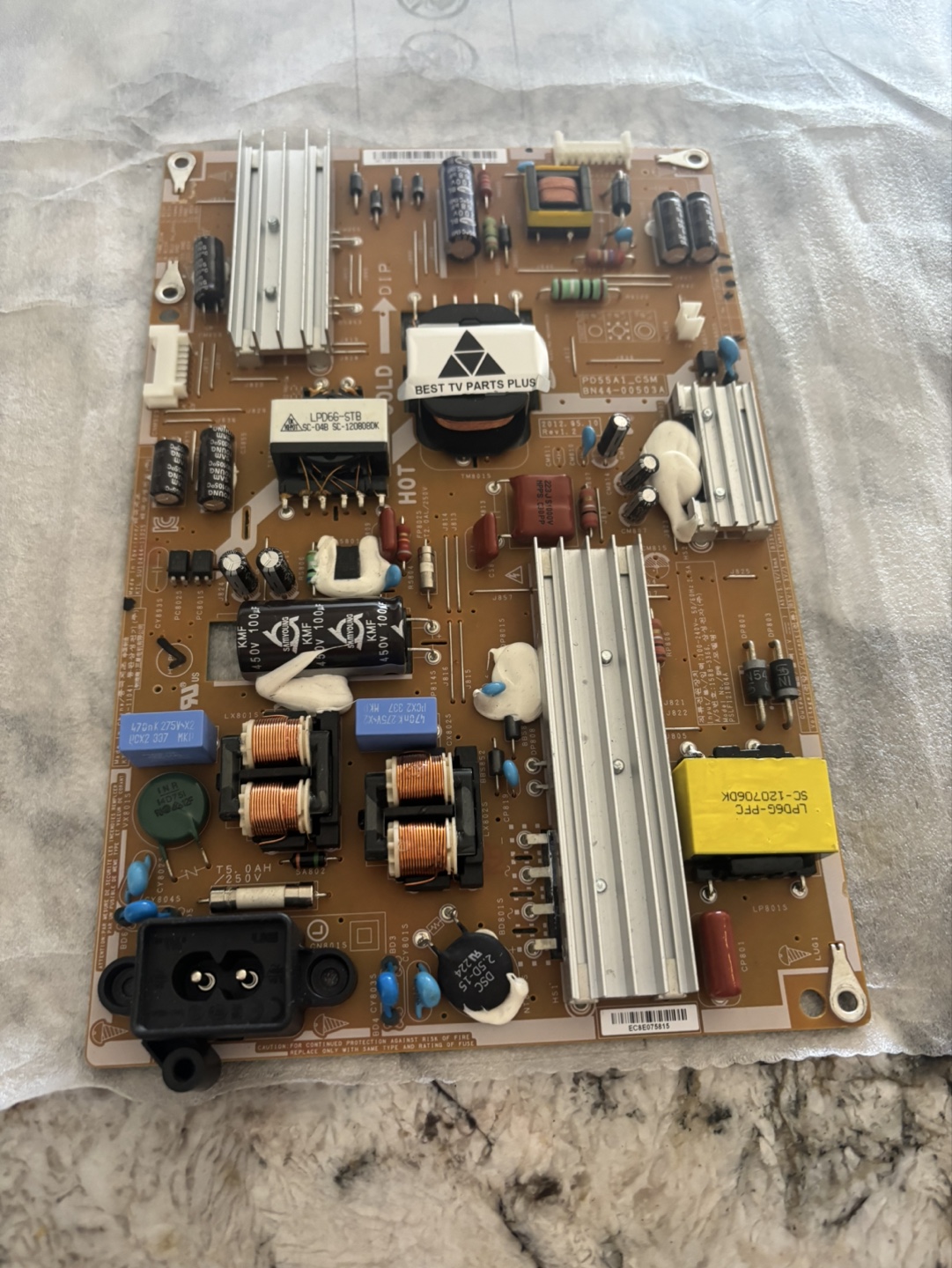Samsung BN44-00503A Power Supply Board - photo 2