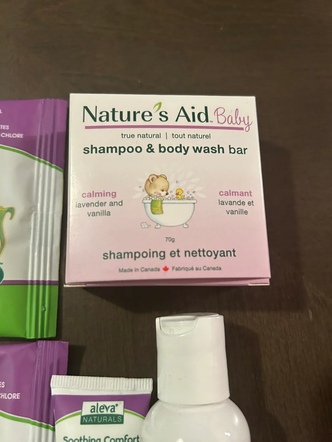 Nature's Aid Baby Shampoo Bar & Aleva Naturals Baby Set image indicator(2)