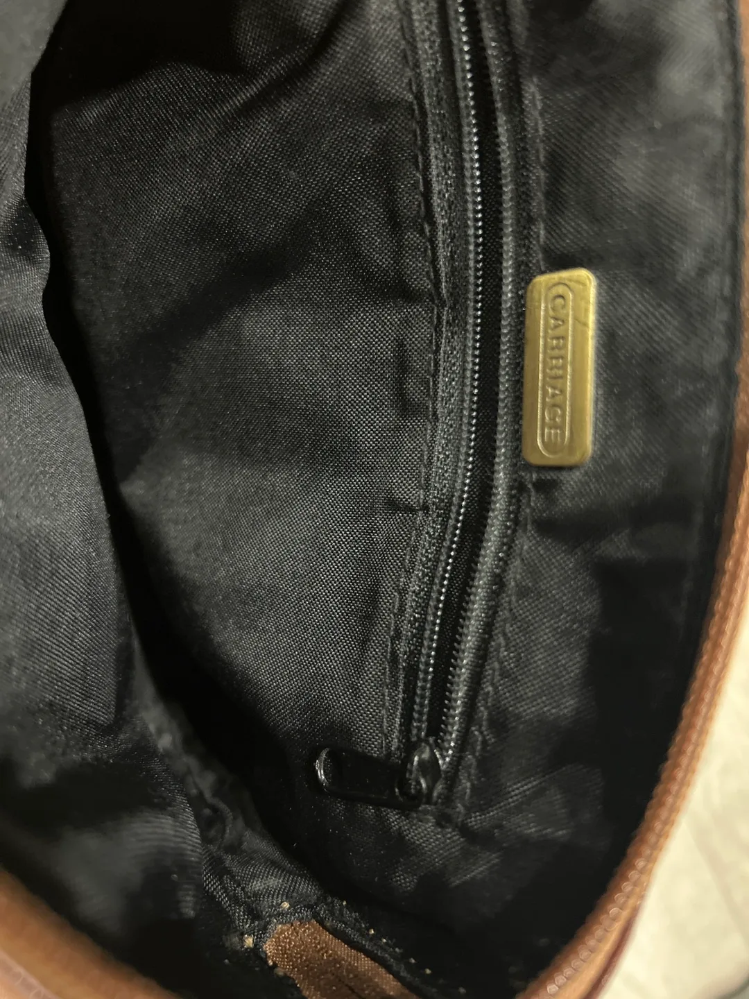 Carriage Leather Crossbody Bag image indicator(2)