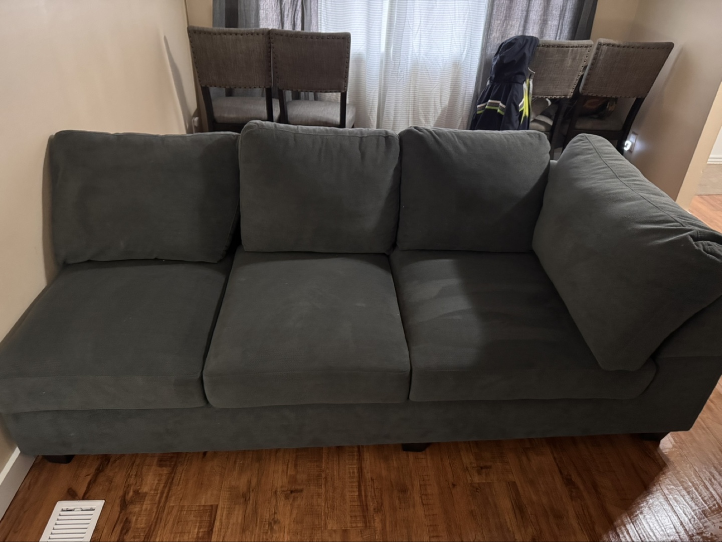 IFurniture Newton Sectional Sofa - Dark Grey - photo 5