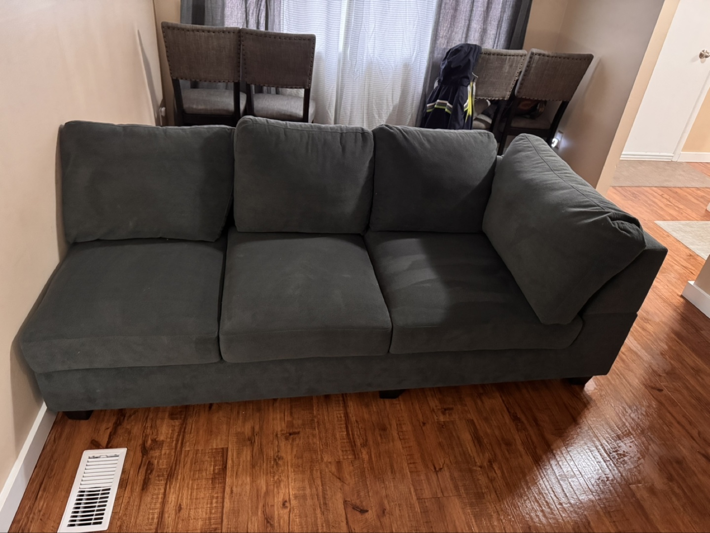 IFurniture Newton Sectional Sofa - Dark Grey - photo 4