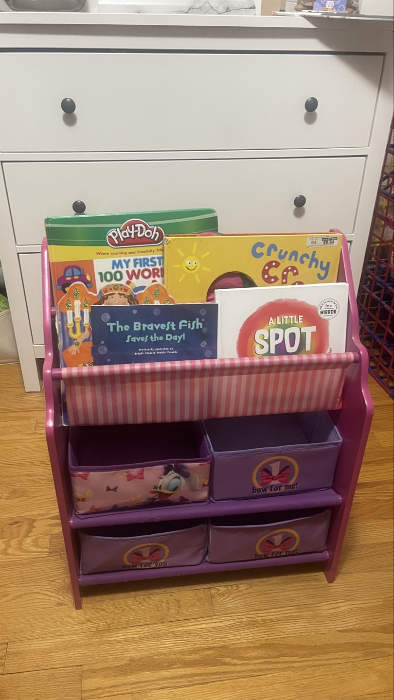 Minnie Mouse Kids Bookcase and Toy Organizer - photo 5