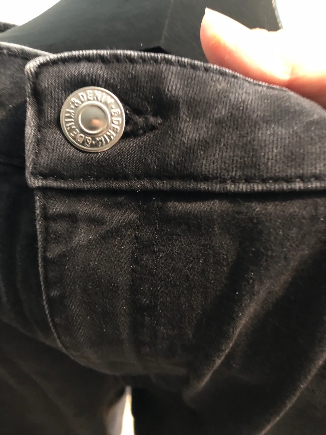 Spring Clothing H&M Black Skinny Jeans - Size 14 💚 image indicator(3)